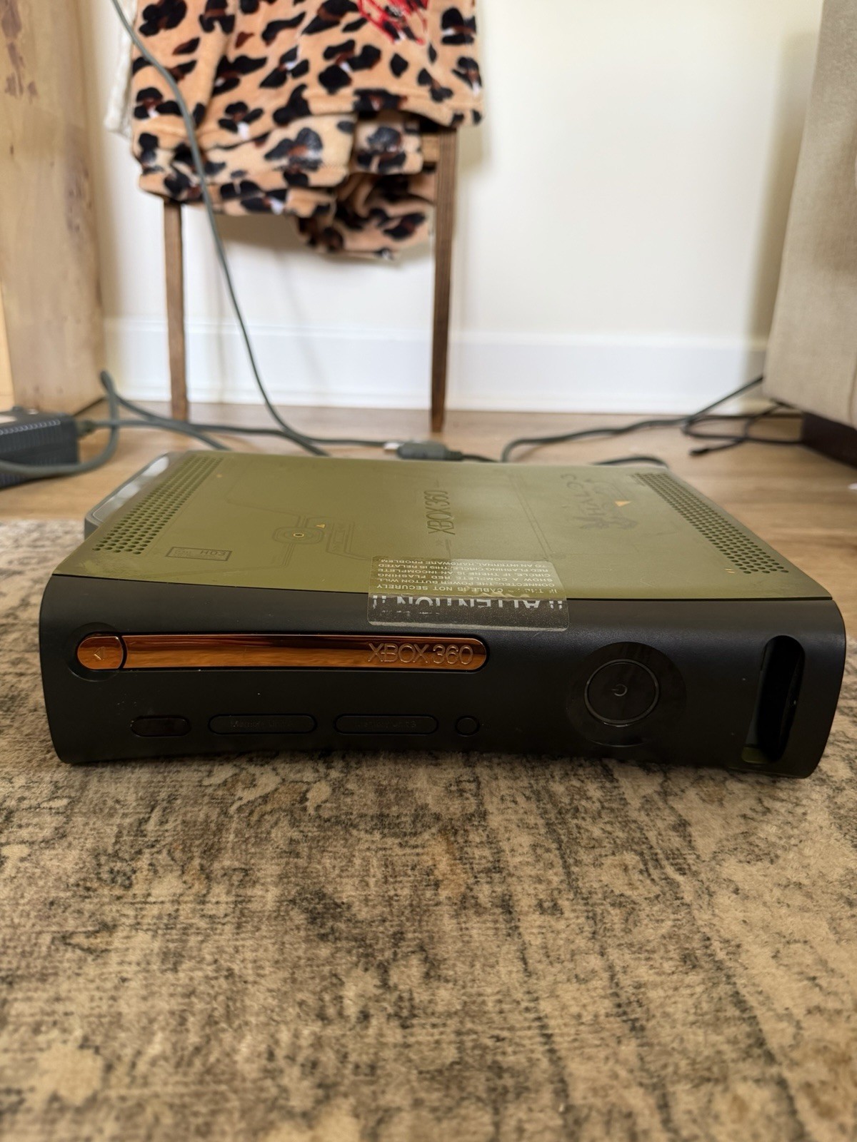 Xbox 360 Green Console Halo 3 Special Edition Console CONSOLE ONLY PARTS/REPAIR