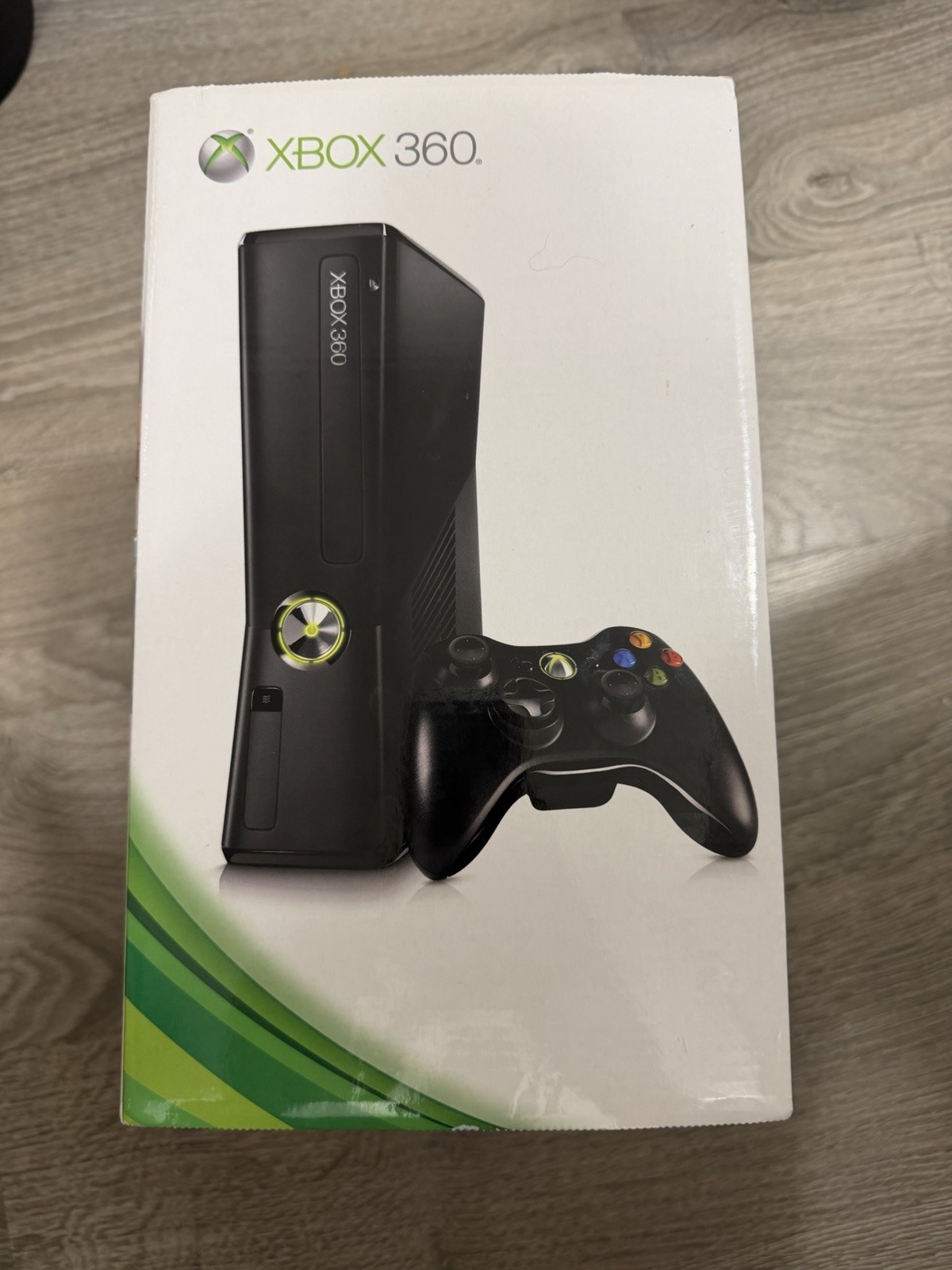 Xbox 360 S Black 4 GB Brand New Factory Sealed