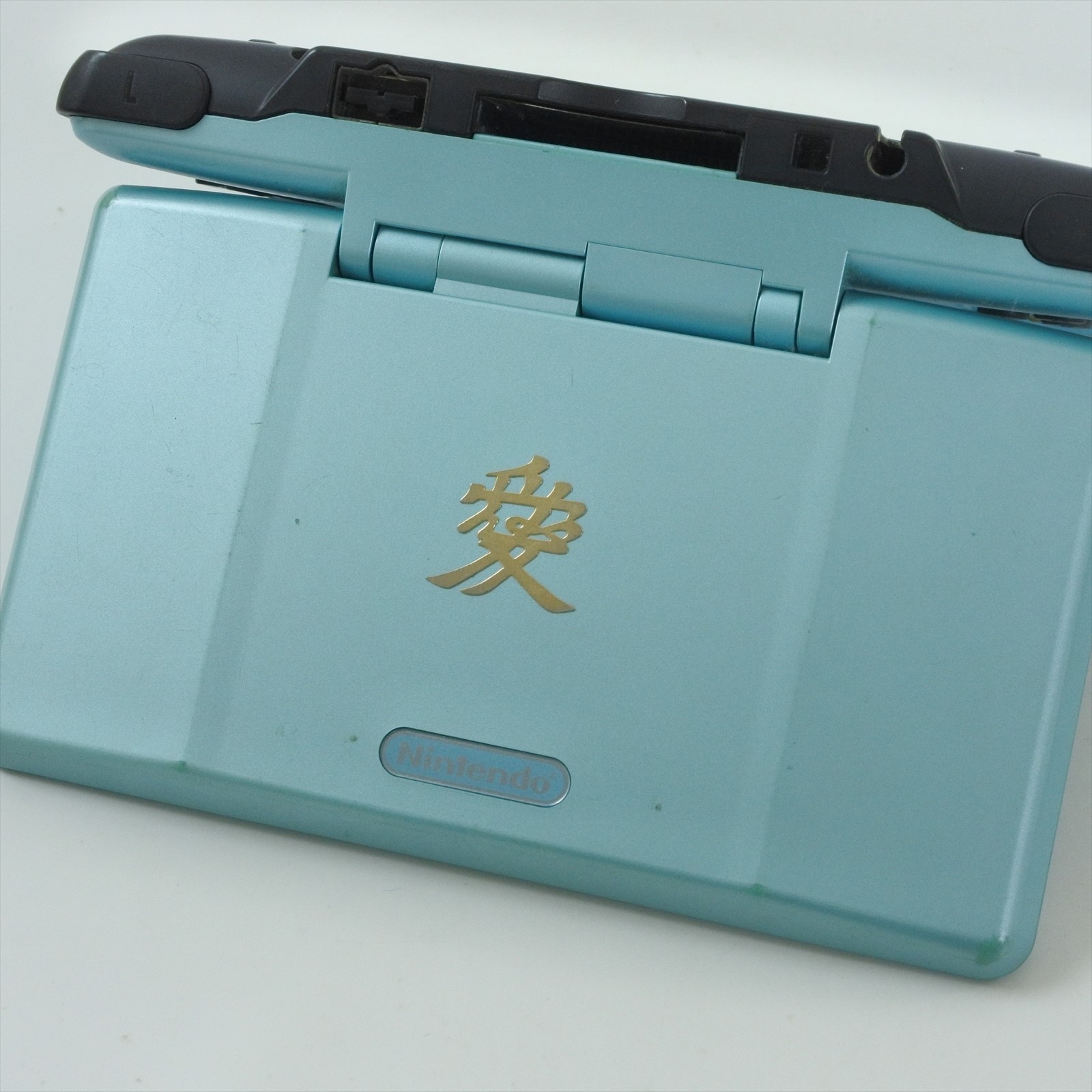 JUNK Nintendo DS Console Turquoise Blue NTR-001 NO Touch pen NJH15340184 nds