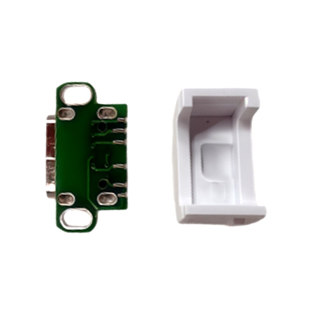 1Pc Fit For Gameboy Advance SP GBA SP USB-C Charging Audio Port Mod White Insert
