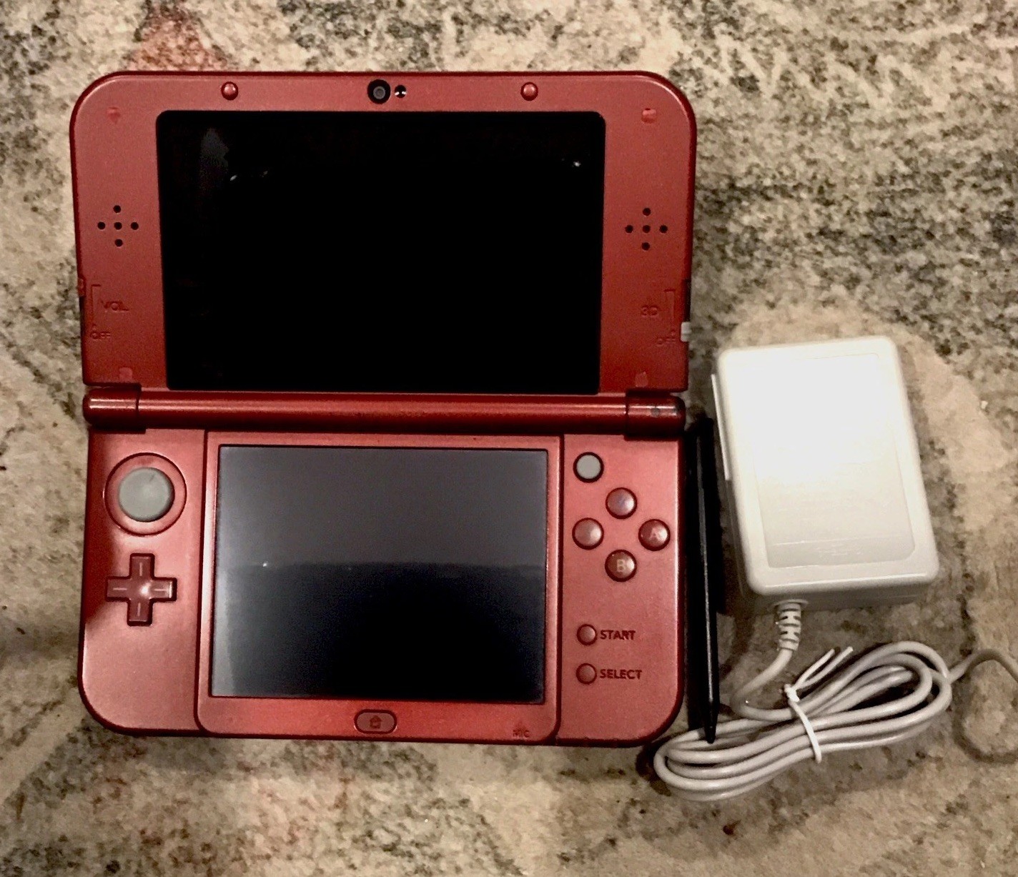New Nintendo 3DS XL Red Handheld System Tested Works! 2