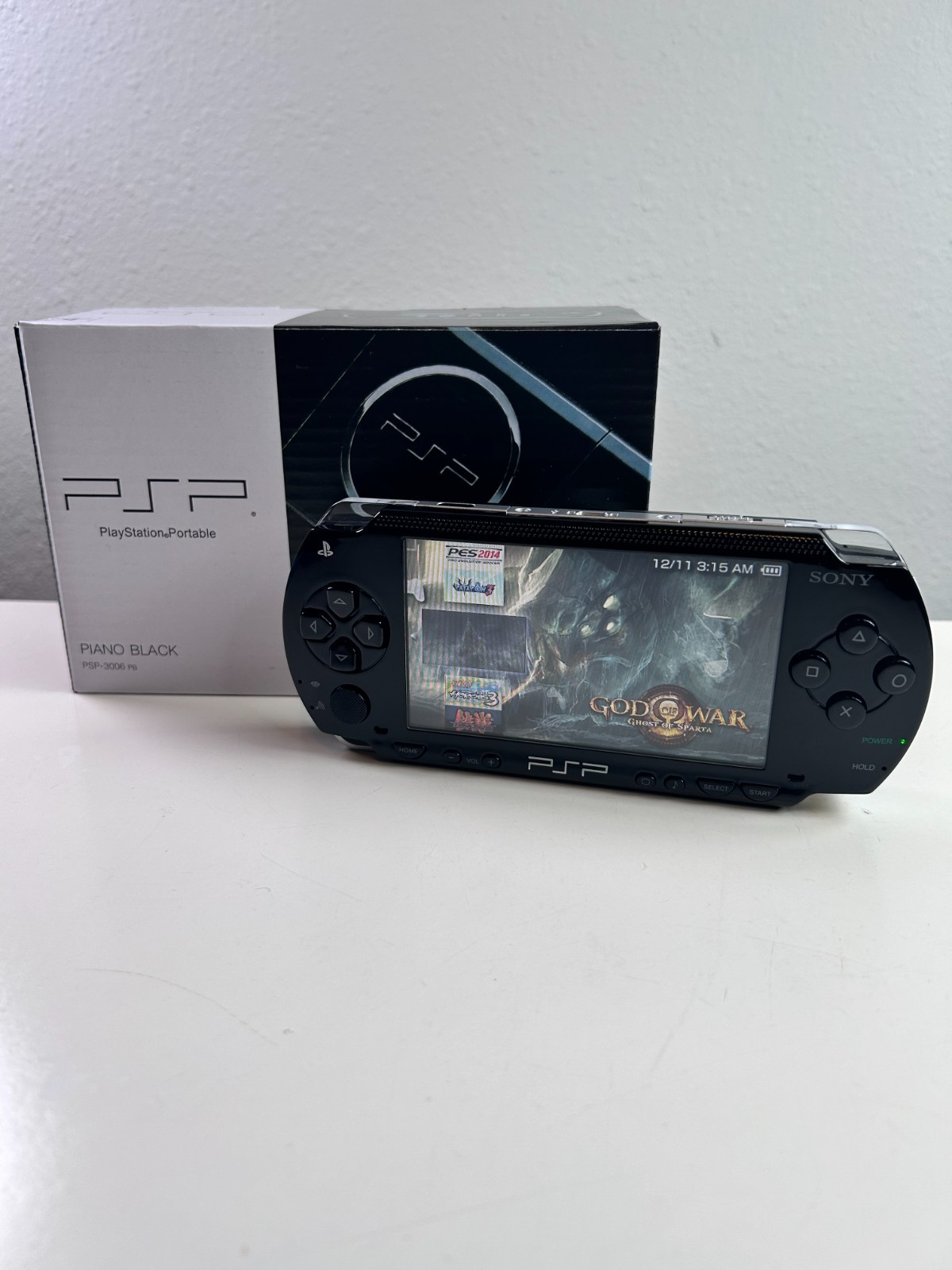 sony psp-1000 Piano black console
