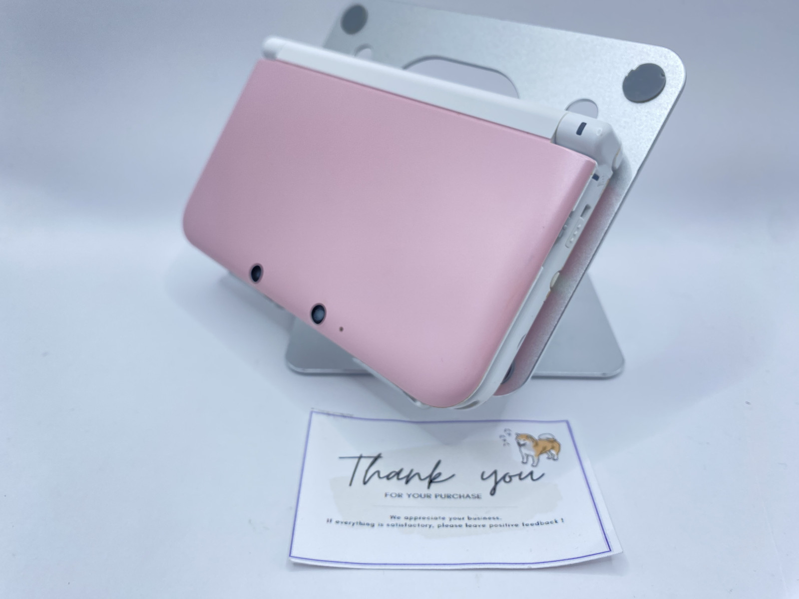 Scratched Nintendo 3DS XL LL Pink White SPR-001 Console Japanese ver 1day ship