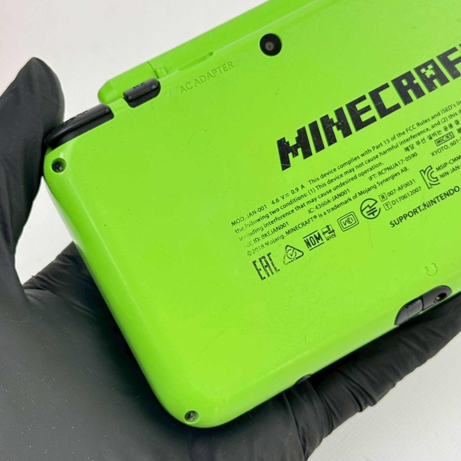 Nintendo new 2DS XL LL Minecraft Special Edition Console B Rank Japanese Only 17