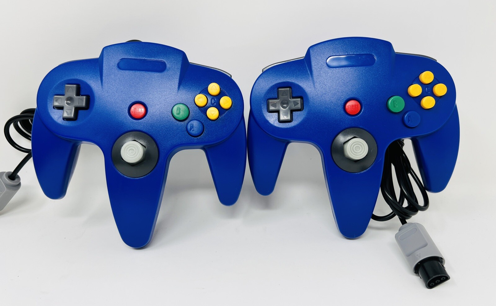 Nintendo 64 N64 System Game Console Bundle Lot 2 NEW Controllers, Cleaned Tested