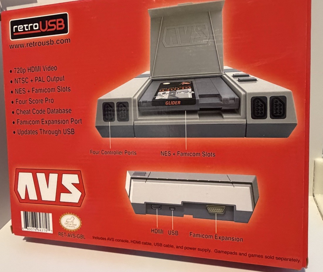 RetroUSB AVS – Videogame Console – CIB
