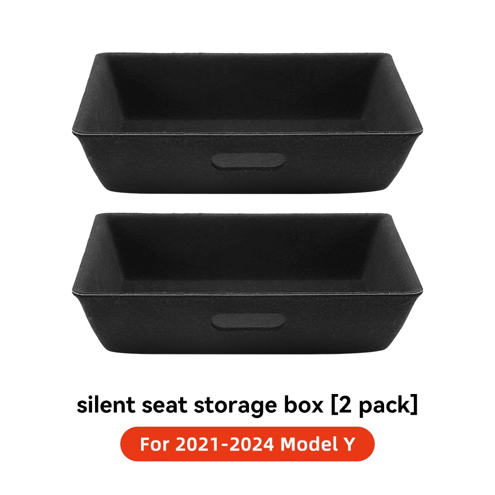 For Tesla Model Y Juniper 2025 Under Seat ABS With a lid Storage Box Drawer Hold