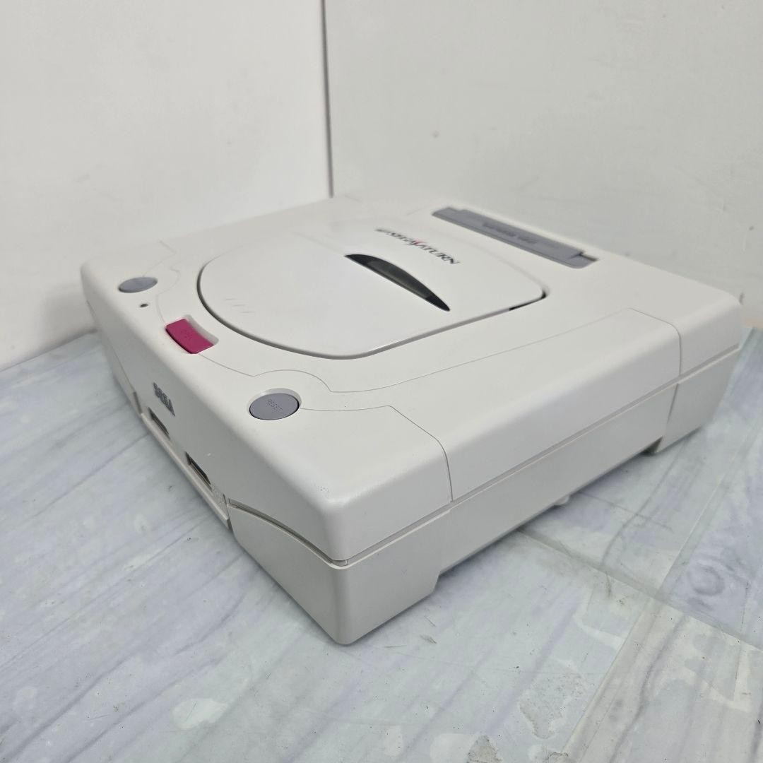 SEGA Sega Saturn HST 3220 console with controller and cable