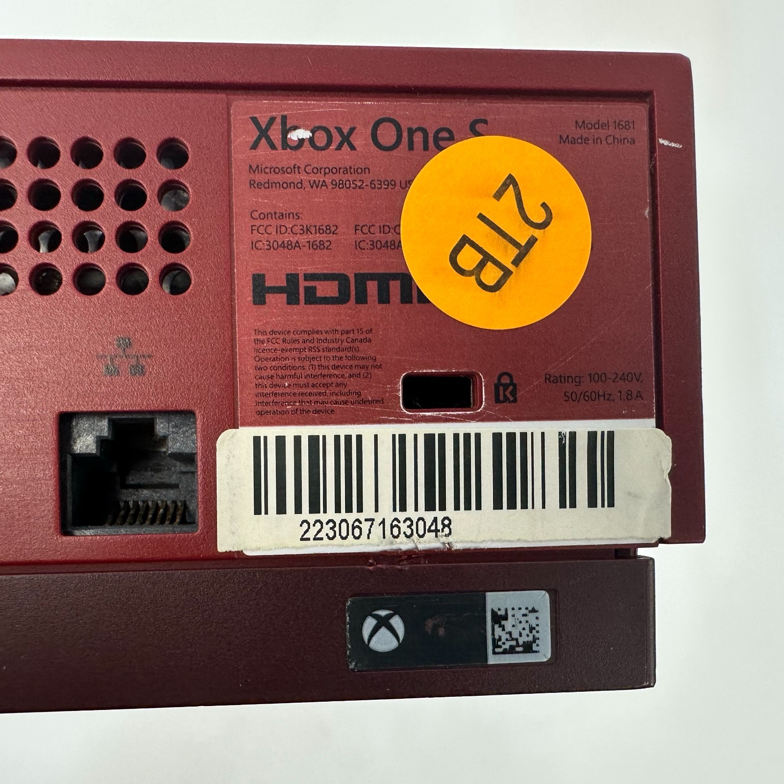 Microsoft Xbox One S Gears Of War 4 L. E. 2TB Console w/ Red Camo Controller