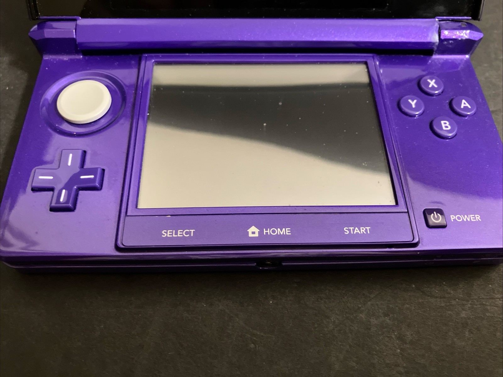 Nintendo 3DS Midnight Purple Handheld Console USA Version CIB Different Serial#