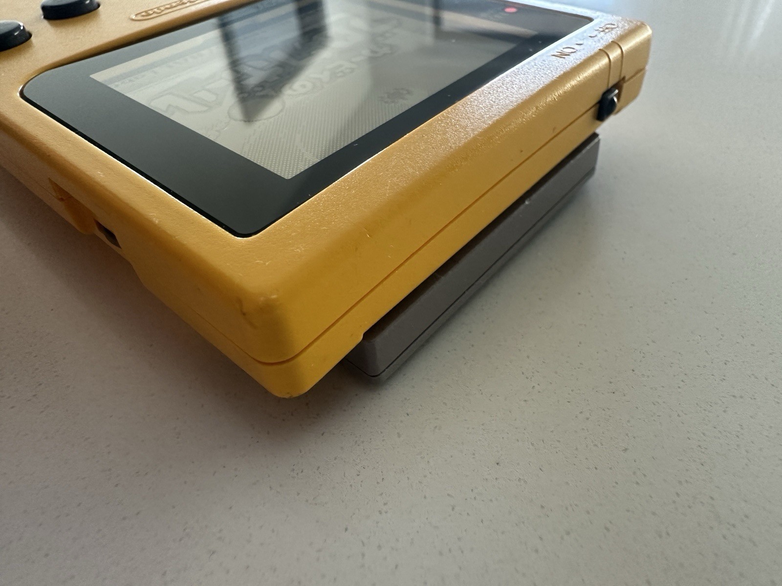 Nintendo Game Boy Pocket MGB-001 – Yellow – OEM Shell IPS Great Condition