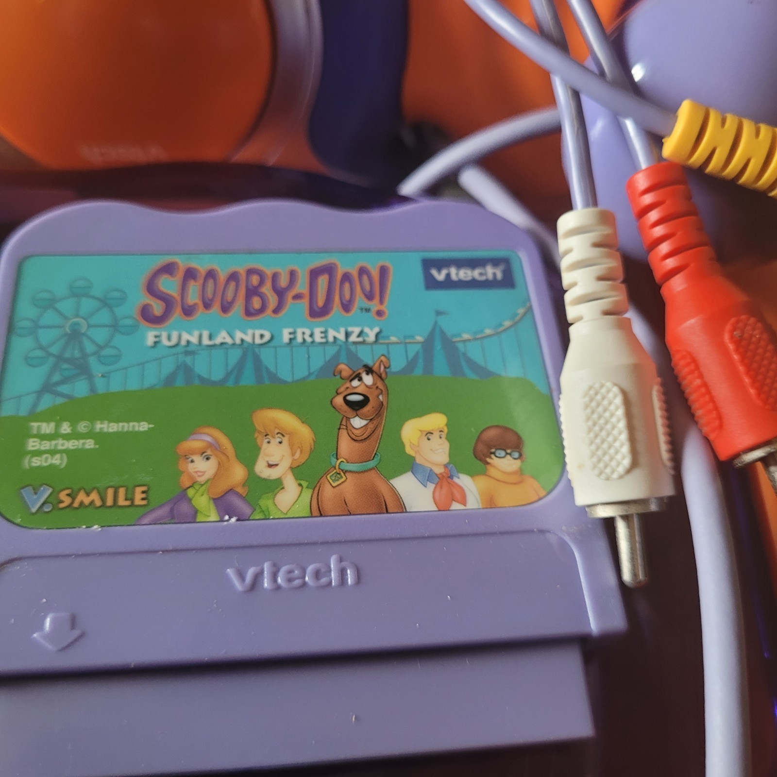 VTech V.Smile TV Learning System With Controller Power Cord 3 Games Not Working