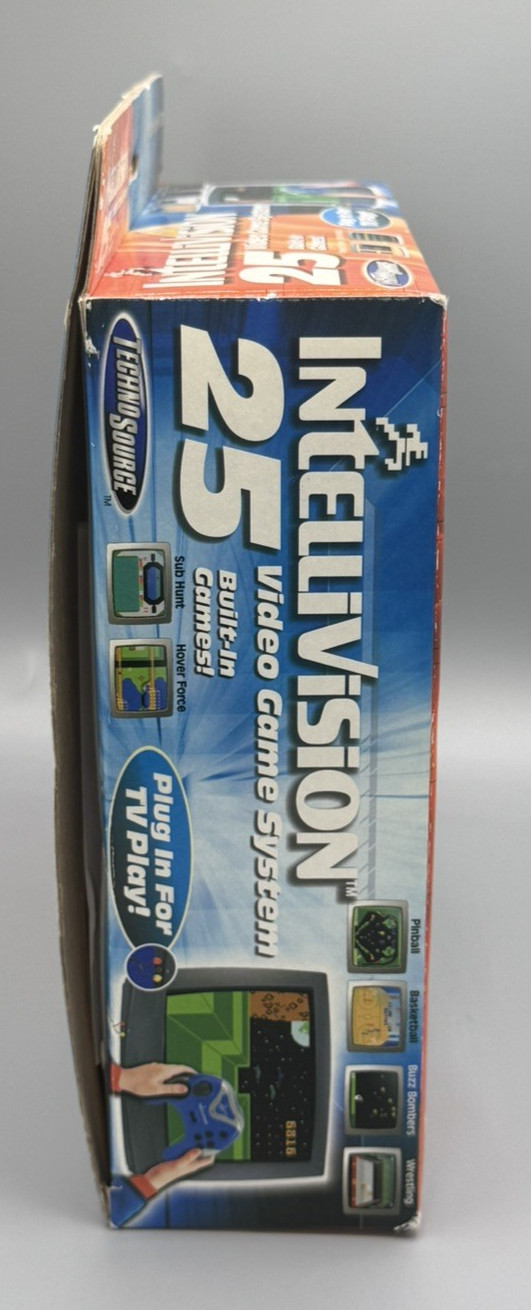Intellivision 25 in 1 video games system Plug Play tested Space Armada original