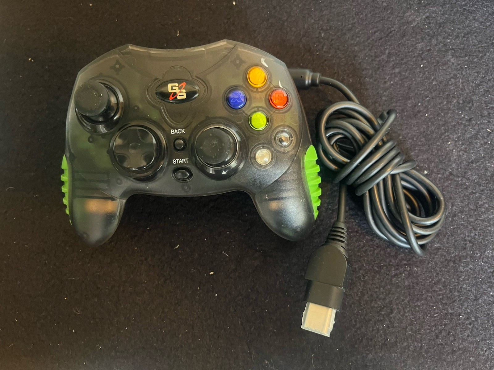 Xbox Original Console Bundle Controllers, DVD Playback Dongle/remote, Cables