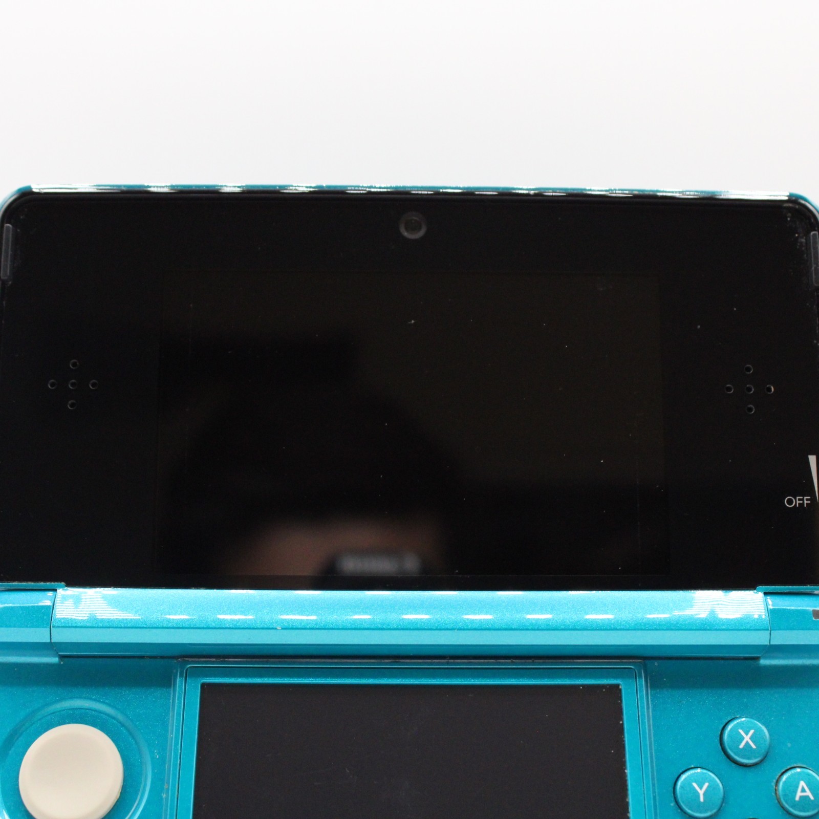 *Refurbished* Nintendo 3DS Aqua Blue Portable Gaming Console – 1 Year Warranty