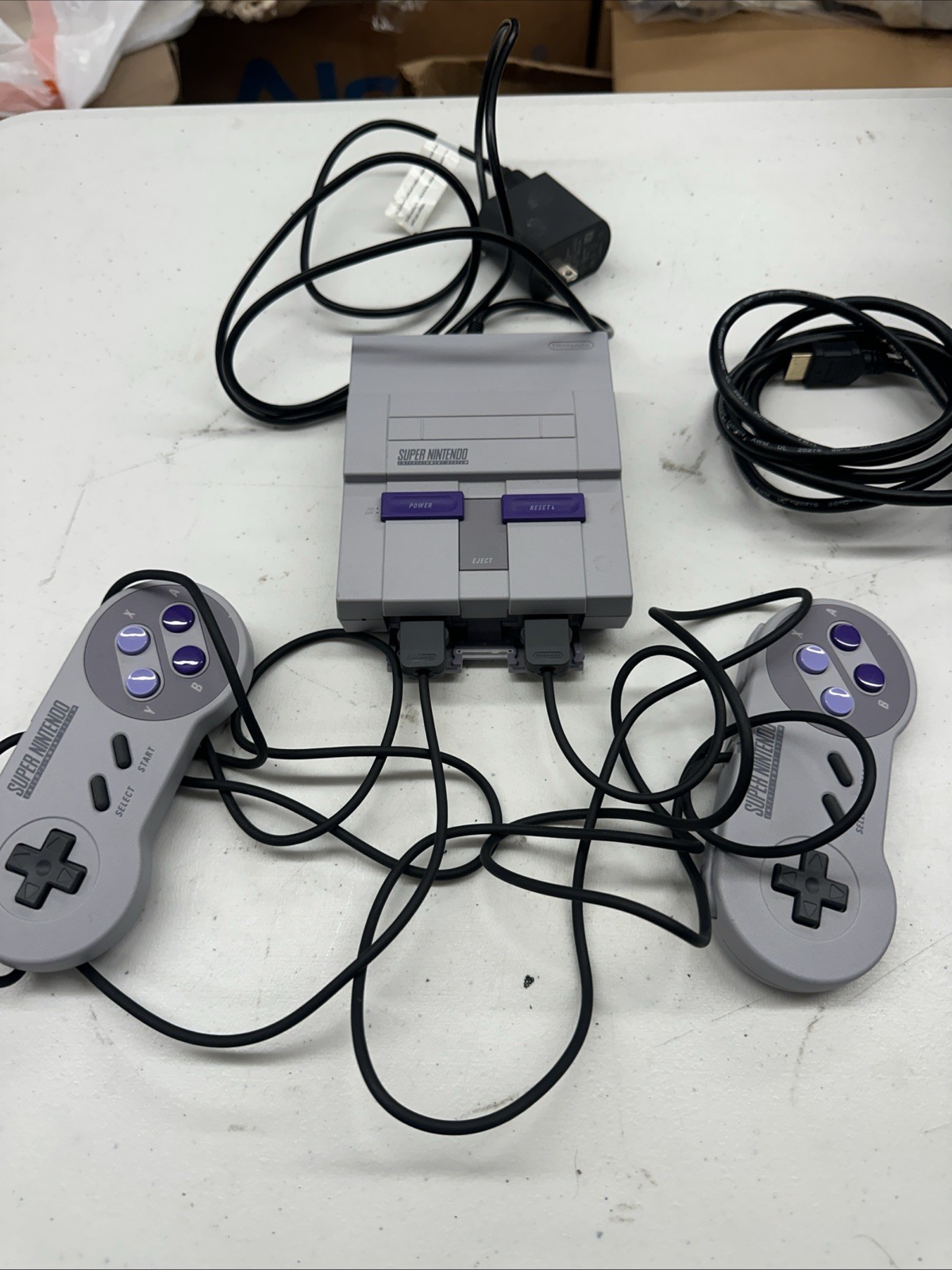 NINTENDO SUPER NES CONTROL DECK CLV-201