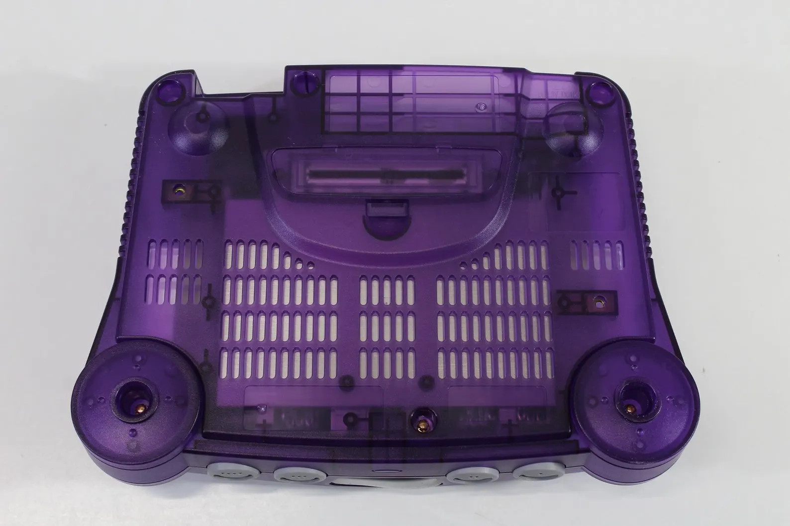Nintendo 64 Clear Purple Console N64 Controller AC S-Video to HDMI Adapter Cable
