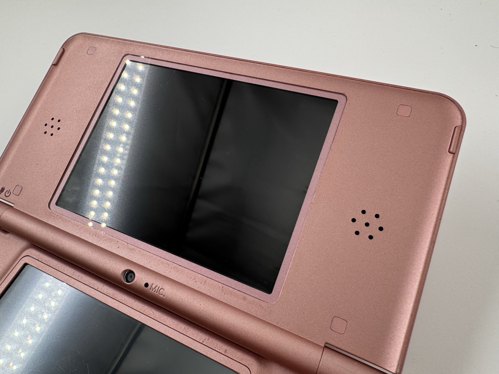 Nintendo DSi XL Metallic Rose Pink Handheld Console Tested