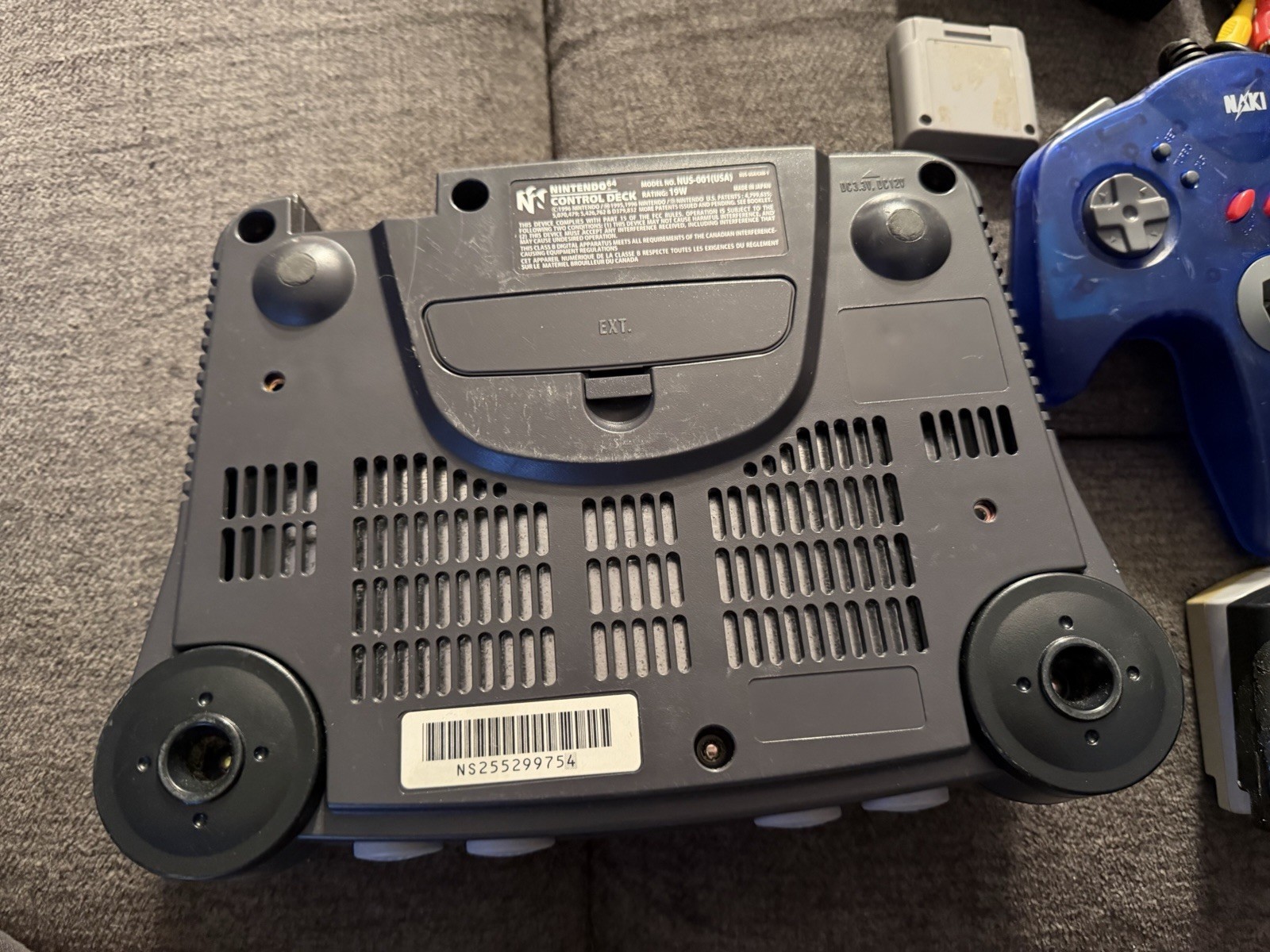 Nintendo 64 Home Console – Black With Games N64