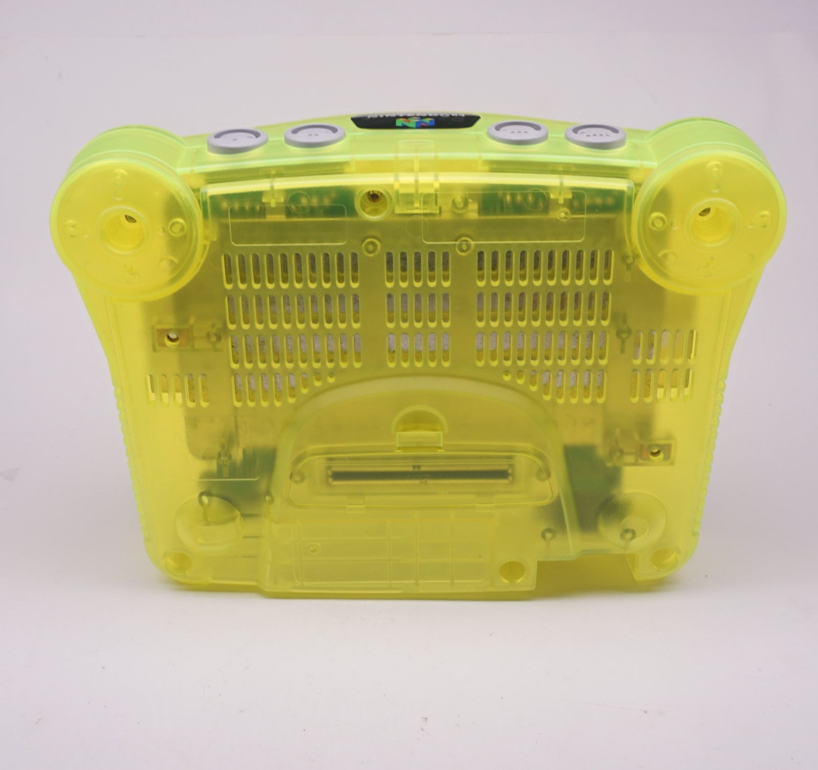 N64 Console Only Transparent New Shell Lime Green Nintendo 64 Region Free Mod