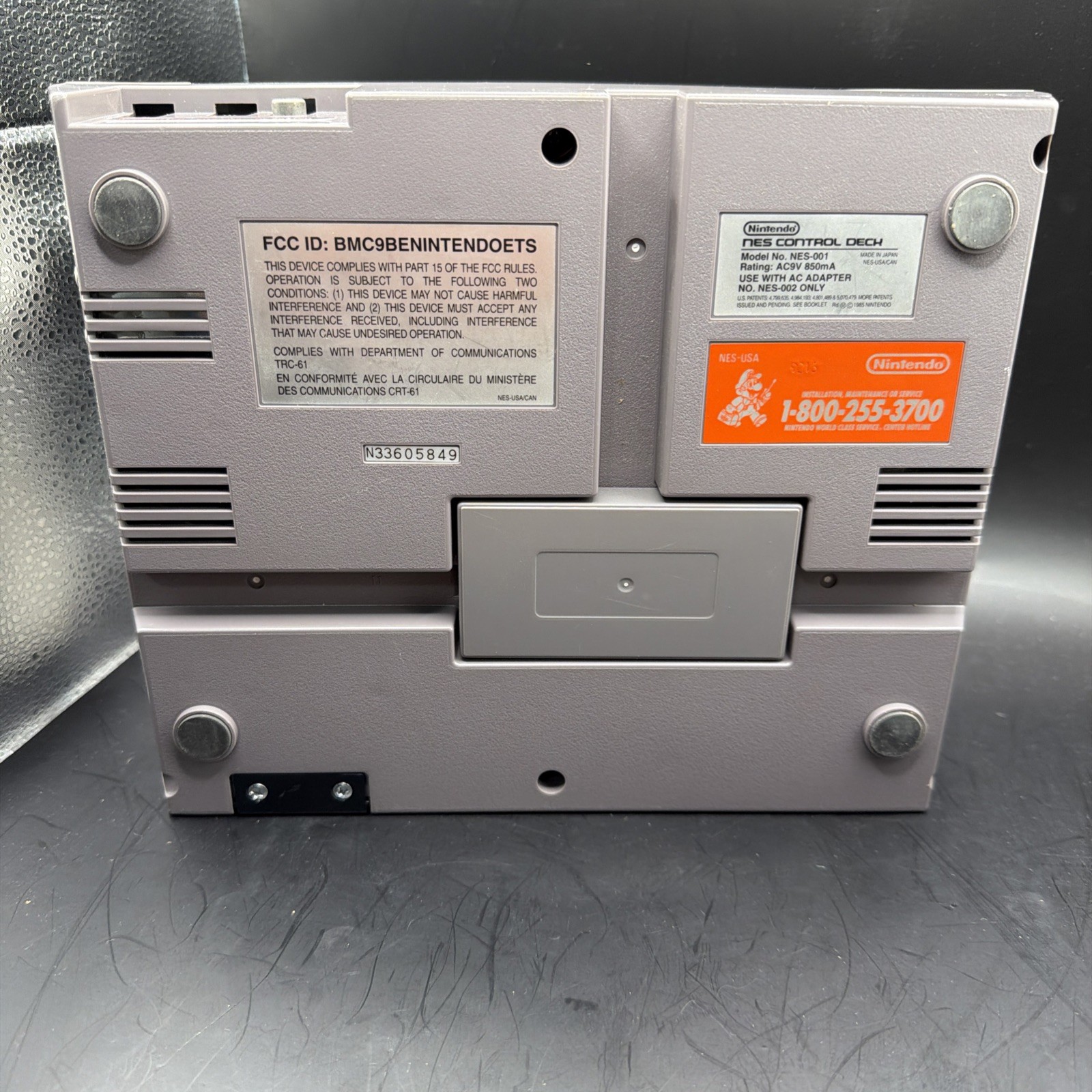 NES Nintendo Console Bundle with Super Mario Bros. 1,2,3 and Controllers