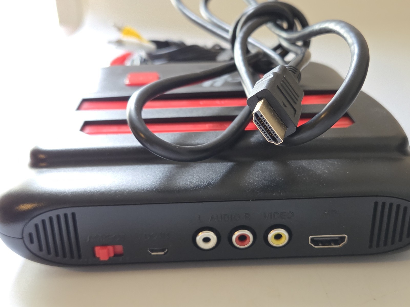 Classiq 2 HD 720p Twin Video Game System Black/Red for SNES/NES OLD SKOOL