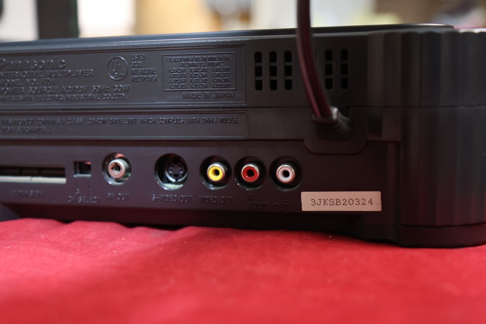 Panasonic FZ-1 REAL 3DO Console – Black 🌟 [Console, Controller, Box] TESTED ✅