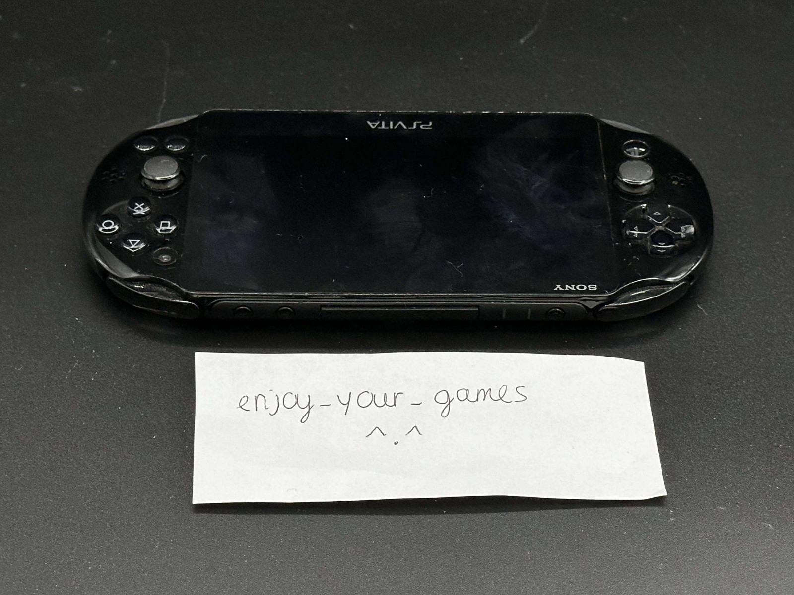 Sony PS Vita LED PCH-2000/2001 Black Model WIFI with Charger – SHIP IN 1-DAY