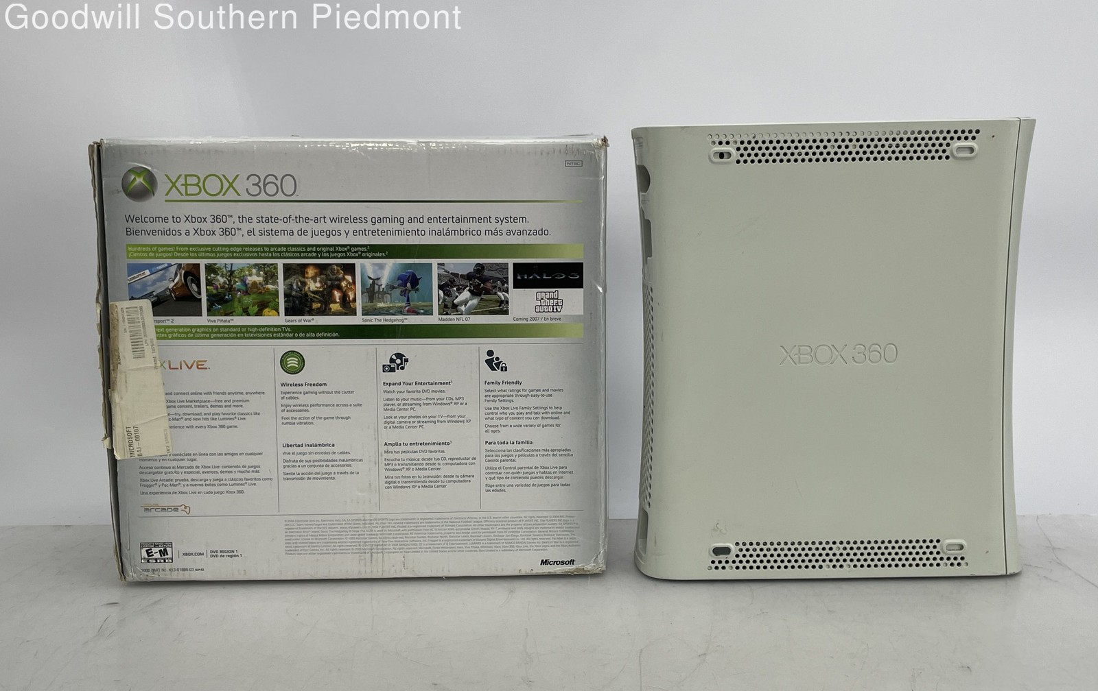 Original Microsoft Xbox 360 20GB Video Game Console with Box Bundle – Tested