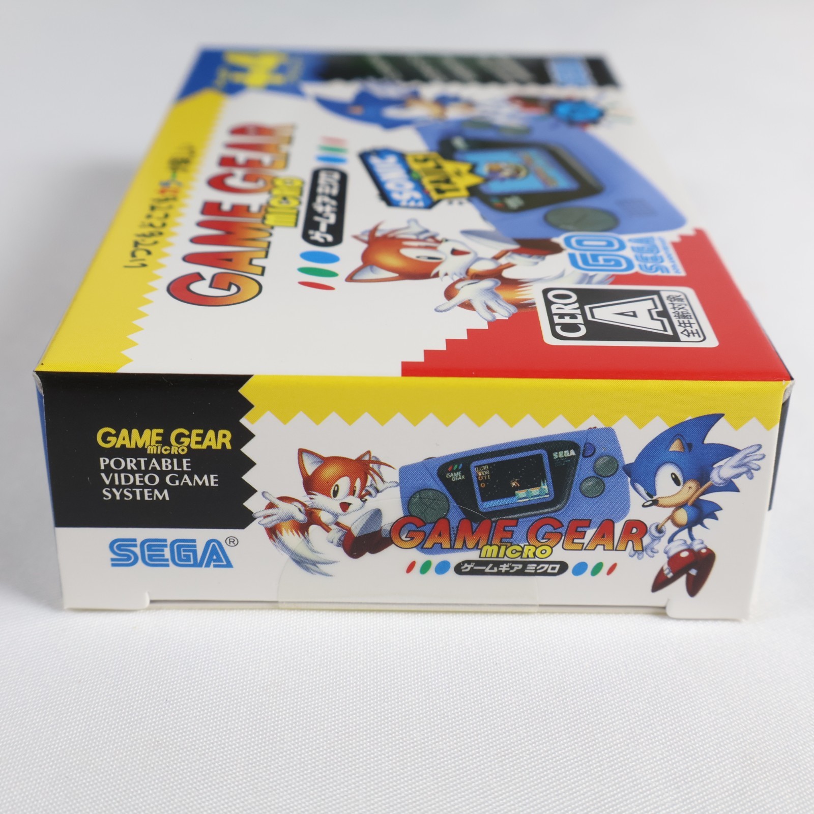 Sega Game Gear Micro Blue- New Sealed NIB Japan – Built-in Games Sonic Gunstar