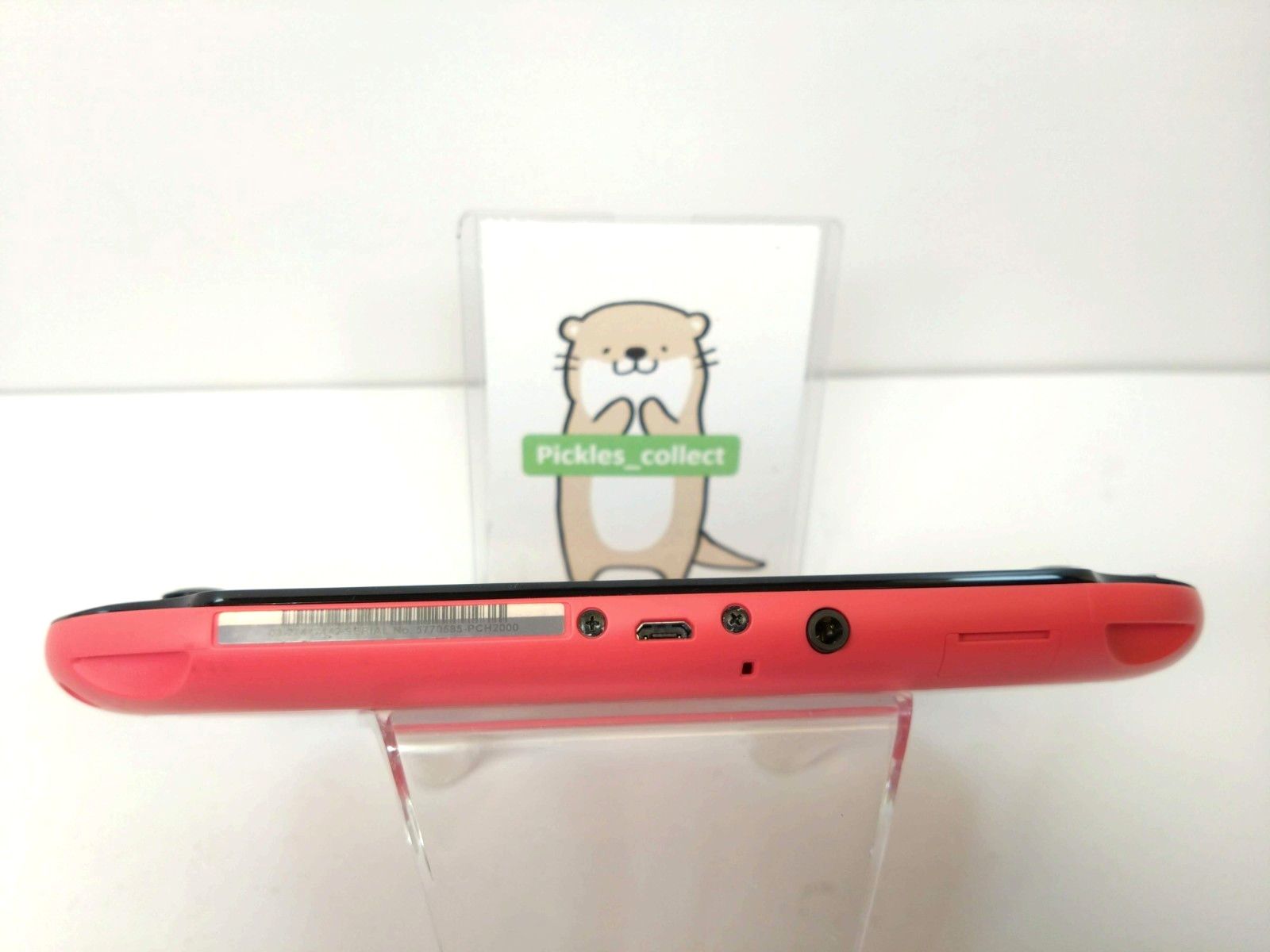PS Vita Pink Black PCH-2000 ZA15 Console only Wi-Fi PSV Tested Sony 0611G