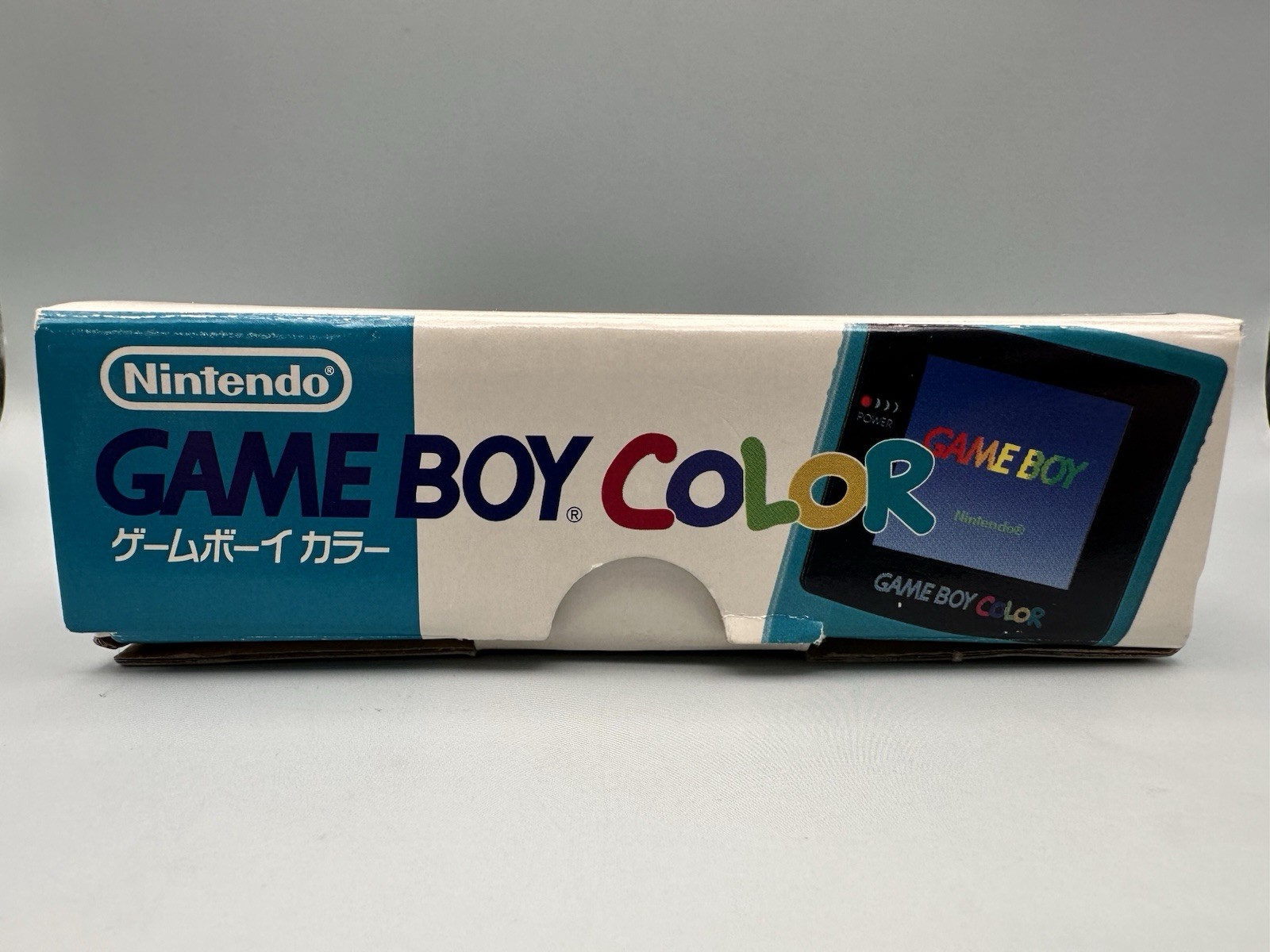Teal Nintendo Game Boy Color Handheld Game Console – With Minty Box