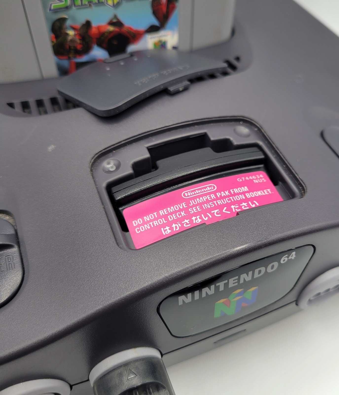 Nintendo 64 Console Bundle with Authentic Star Fox Controller Games NUS-001