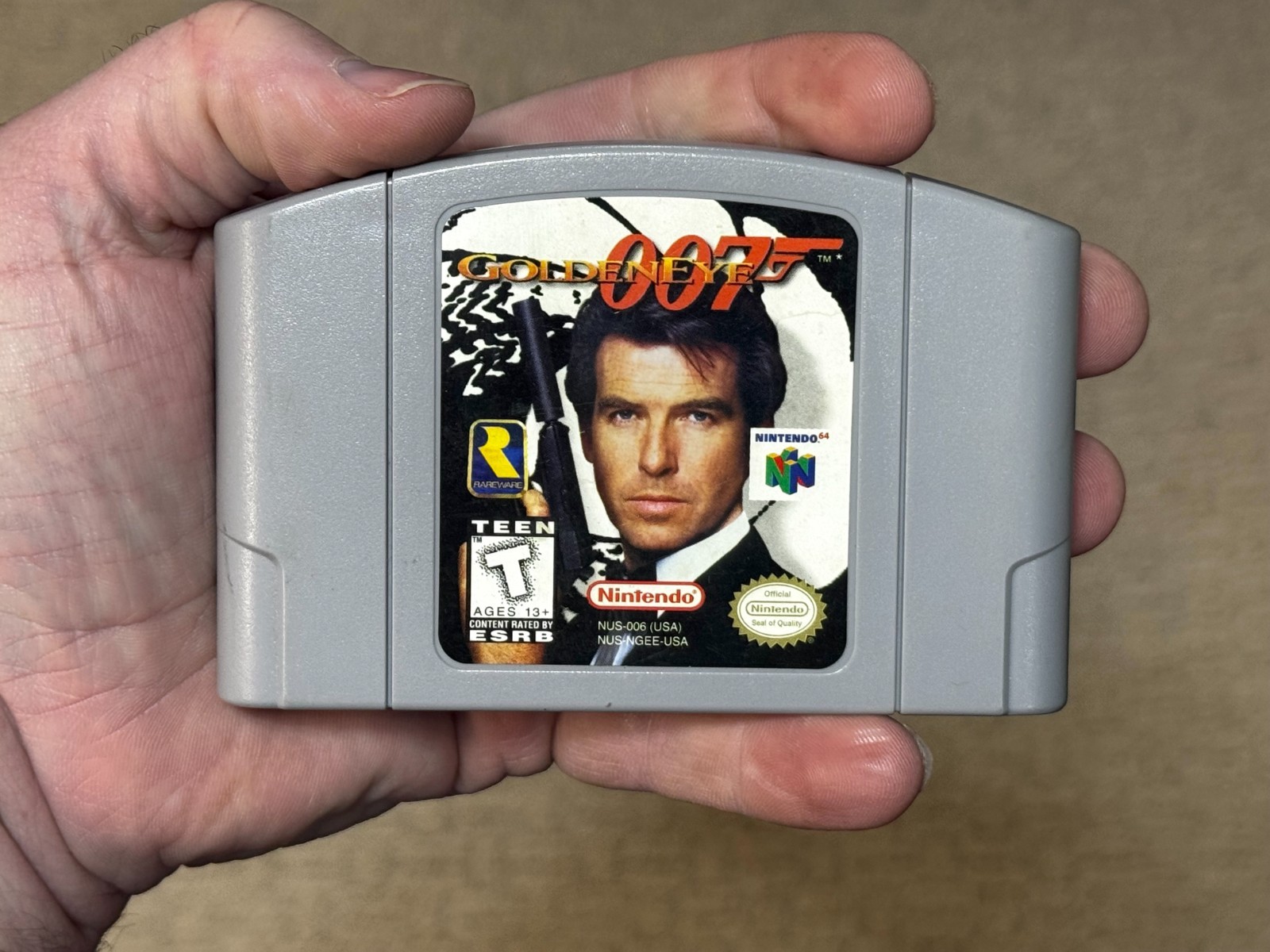 Nintendo 64 N64 Console Tested w/ Expansion Pak Controller GoldenEye – Bundle