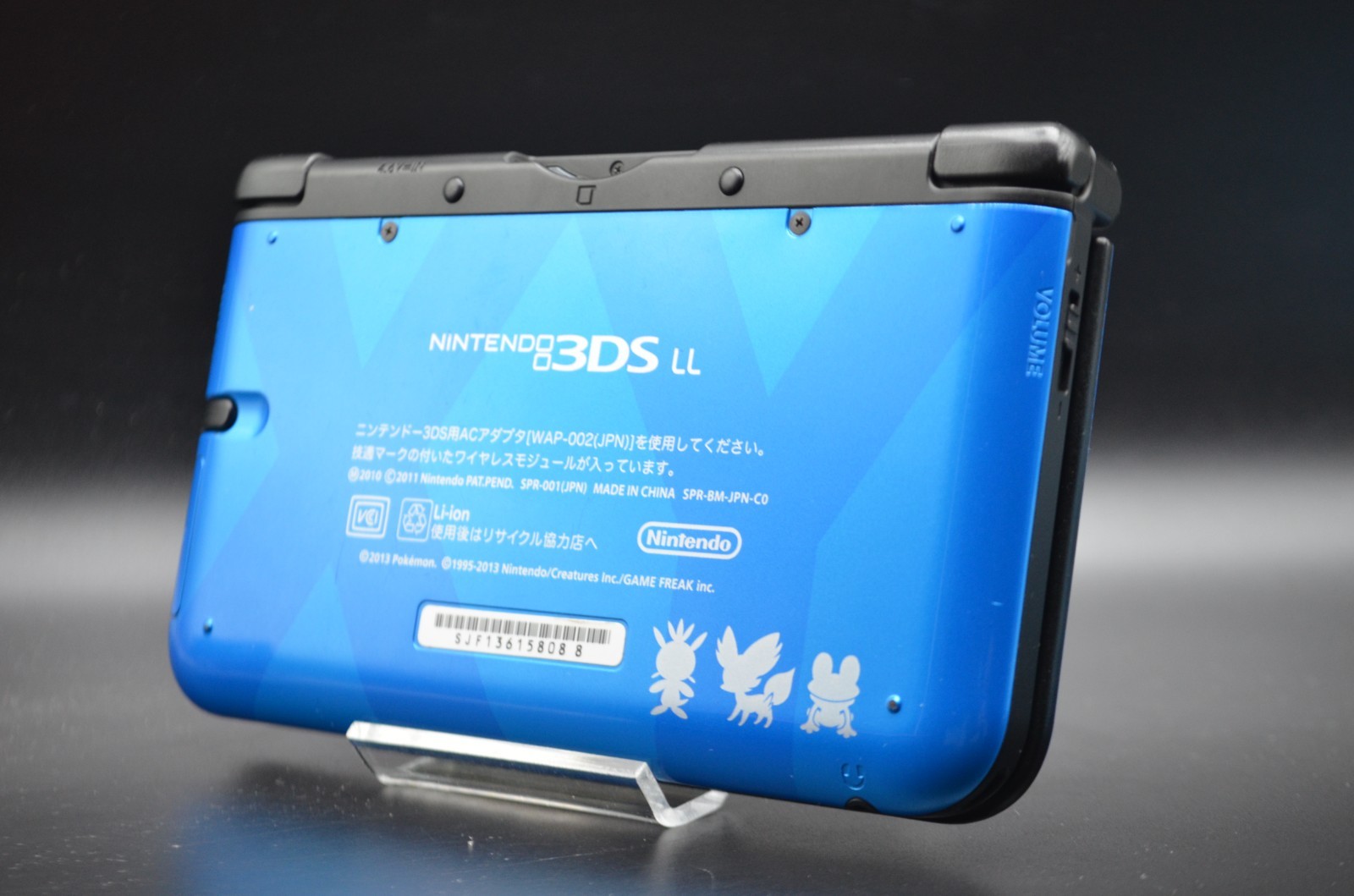 [REGION FREE]Nintendo 3DS XL LL Console Used Xerneas Yveltal Blue 003