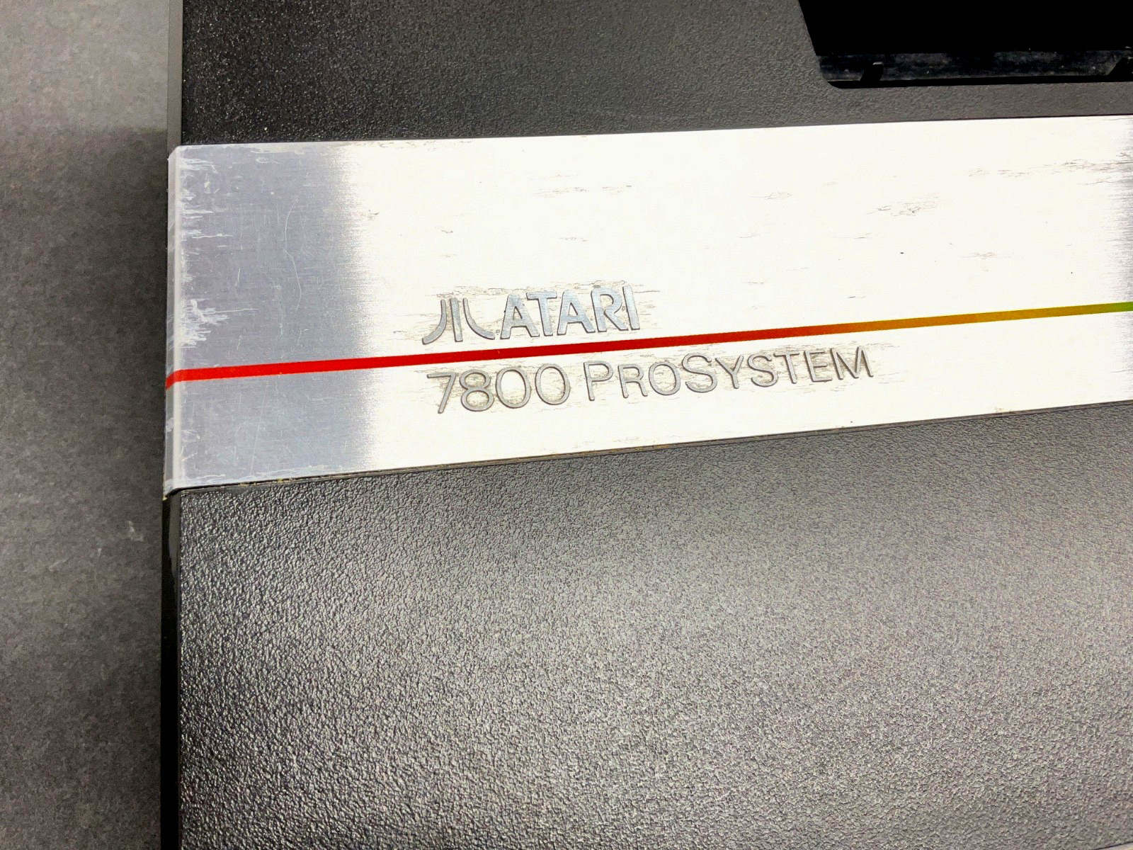 ATARI 7800 Pro System Console 37 Games and Manuals Tested Working
