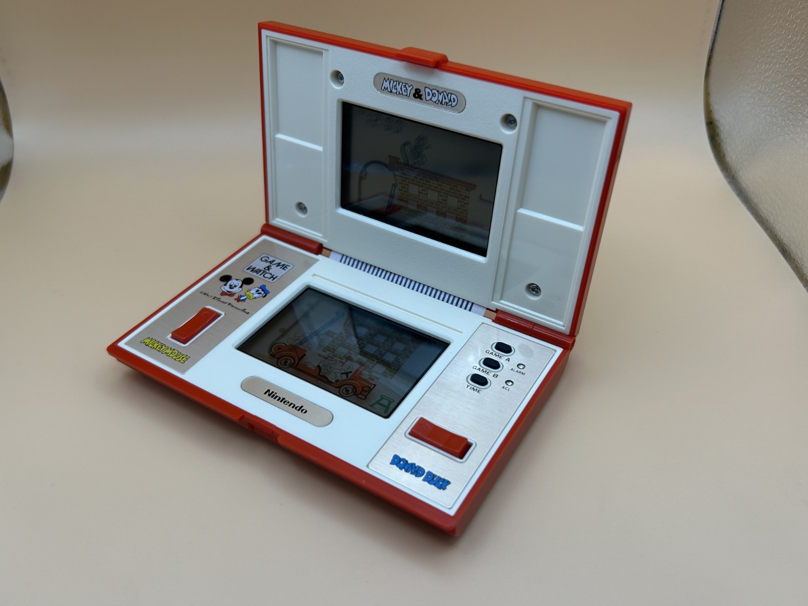 Nintendo Game & Watch MICKEY & DONALD DM-53 Multi Screen 1982 In Box 1982