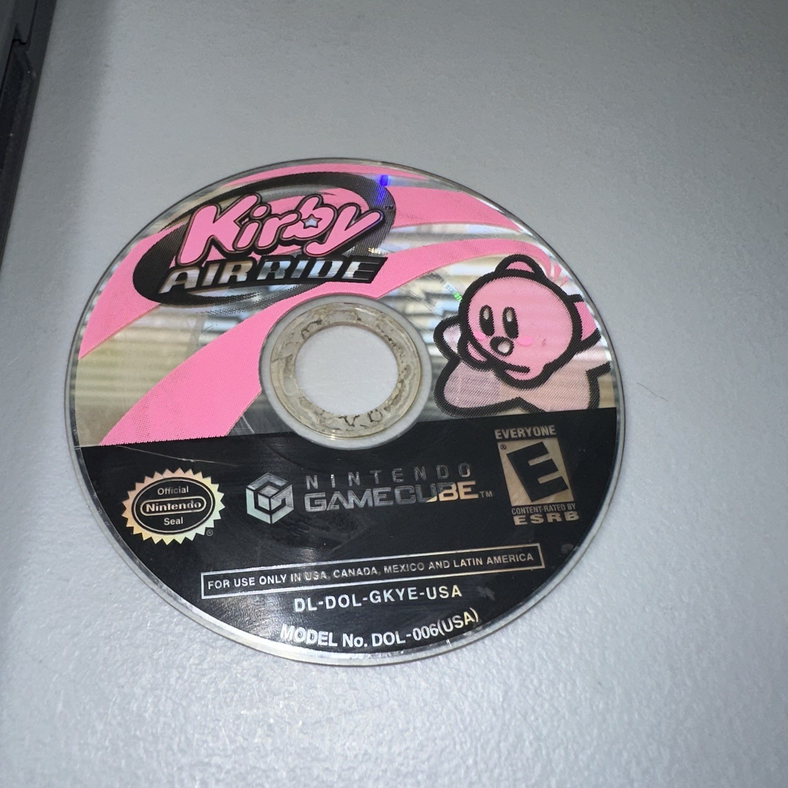 Kirby Air Ride – Nintendo GameCube – Disc and Case – No Manual – Tested