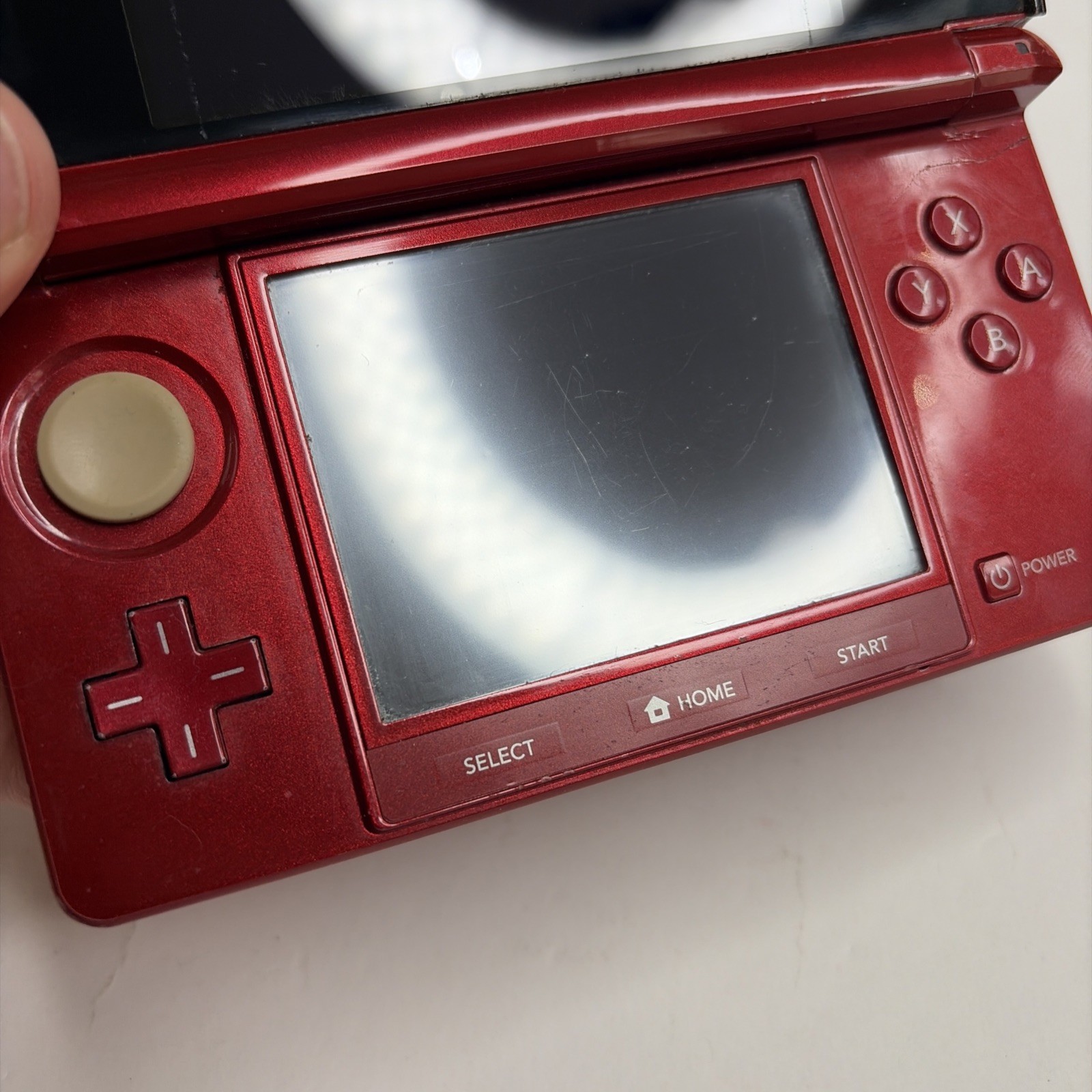 Nintendo 3DS System – Red Region USA, Charger US Model