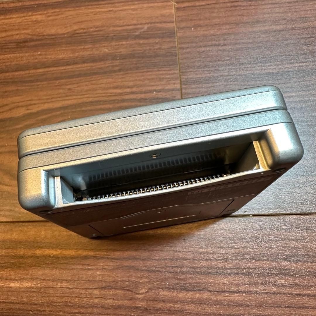 Game Boy Advance SP Platinum Silver 5582 From Japan