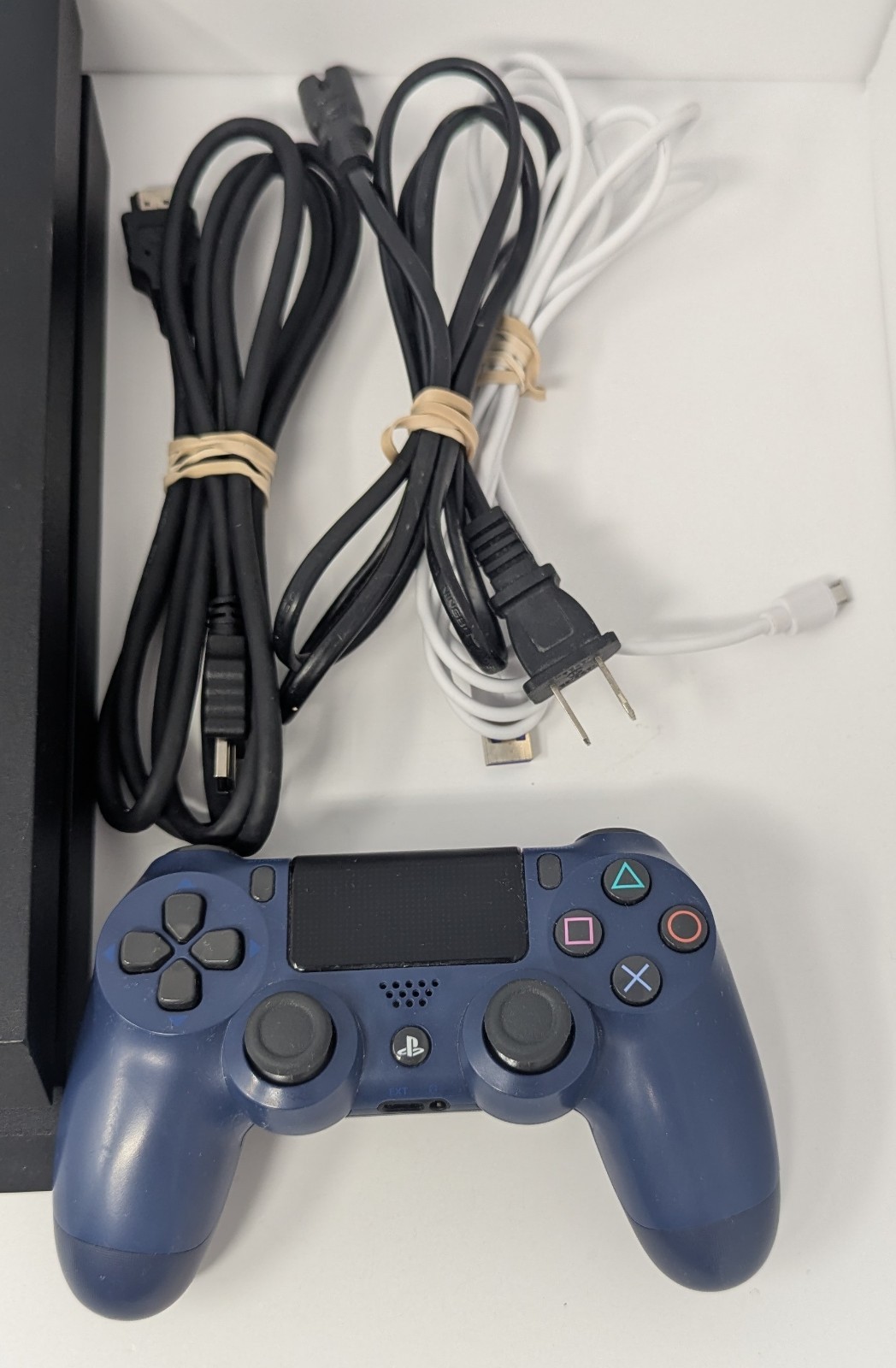 Playstation 4 PS4 500MB Black Console Bundle w/ 5 Games – Spider-Man- Tested!