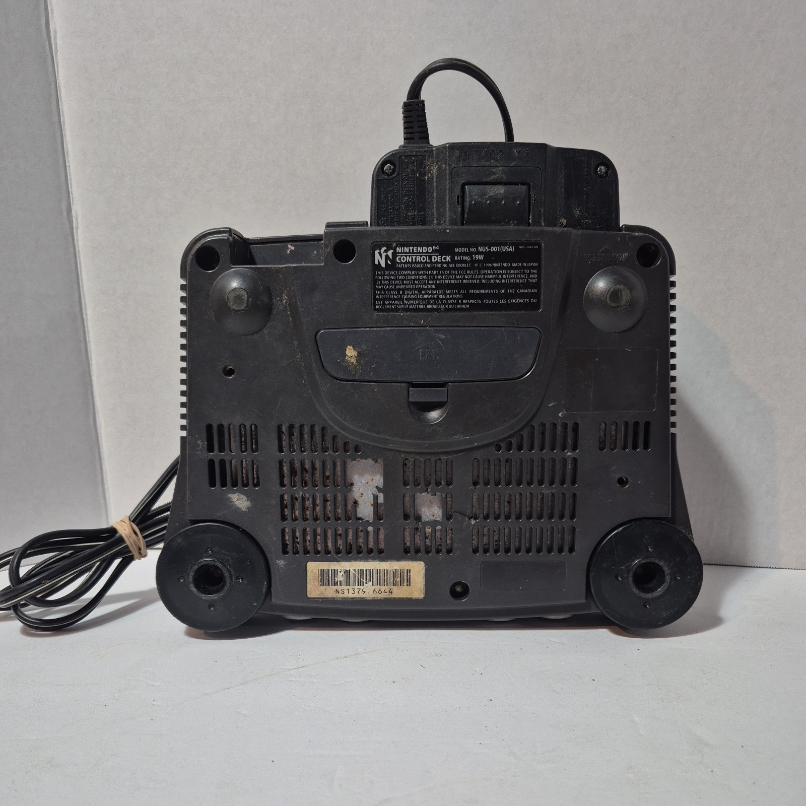 Nintendo N64 Console Only For Parts Or Repair Read Description
