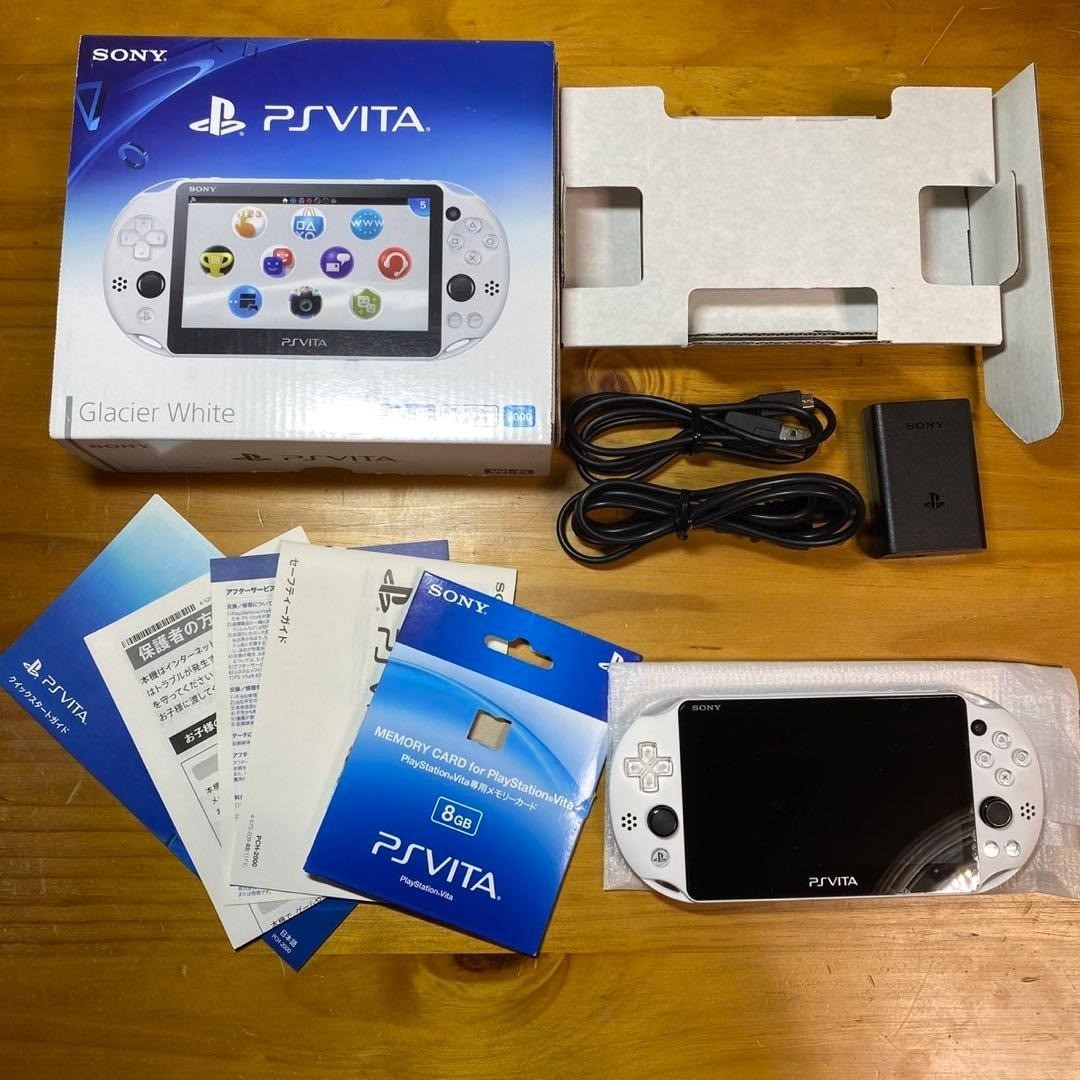 PSVITA 2000 Console, Glacier White 6257 From Japan