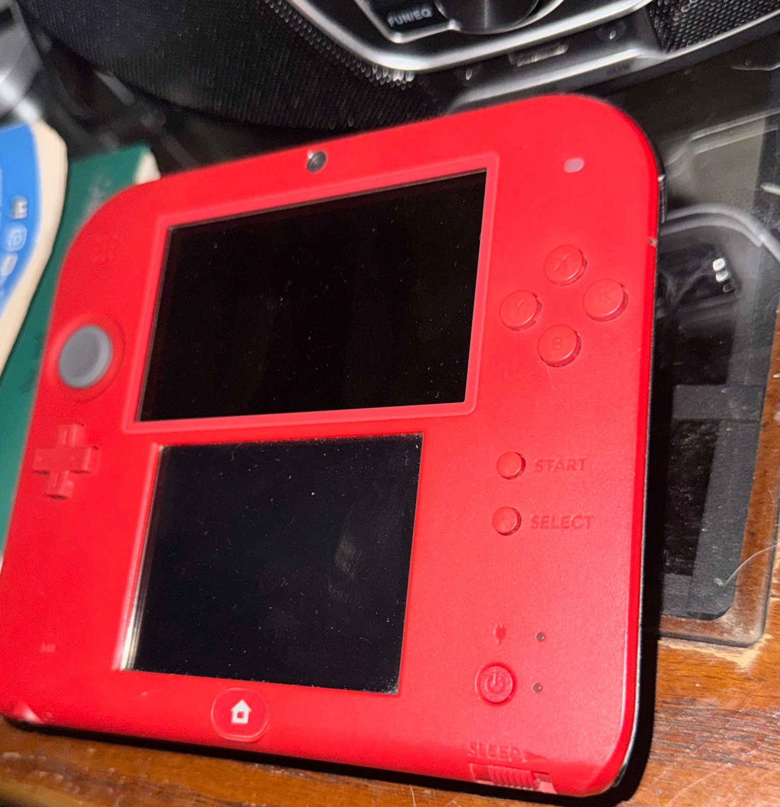 Nintendo 2DS Launch Edition Crimson Red Handheld System