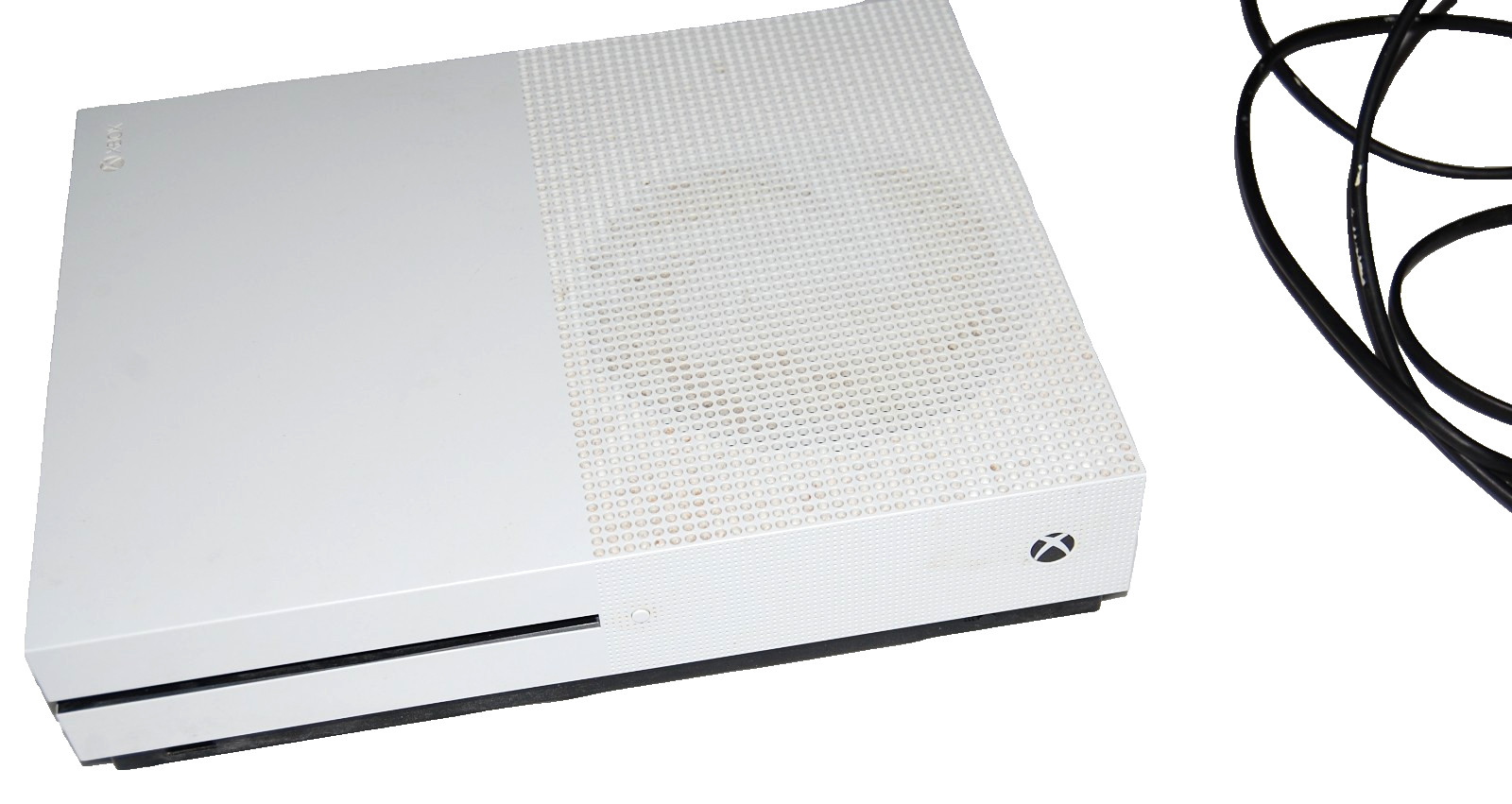 Microsoft Xbox One S 1681 Game Console White 500GB HDMI/USB-A Broken Disc Drive