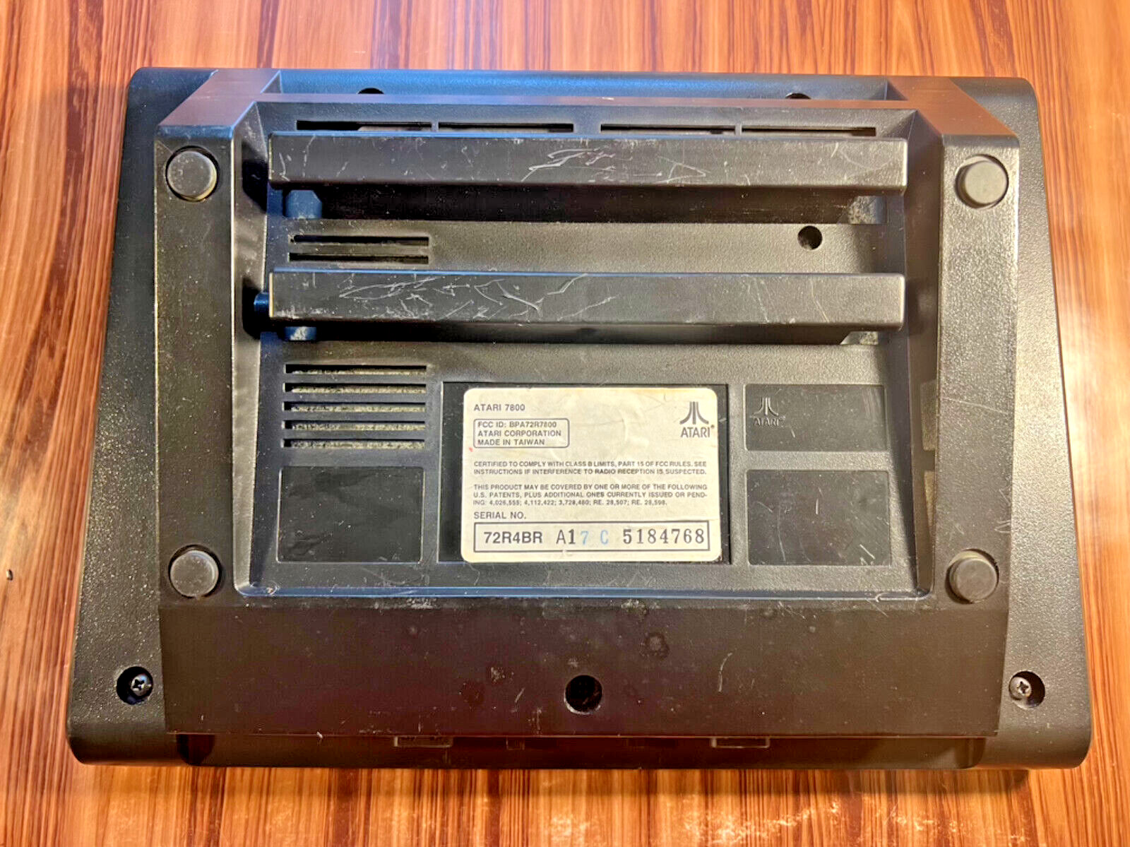 Atari 7800 ProSystem Video Game Console Only Vintage PARTS OR REPAIR UNTESTED