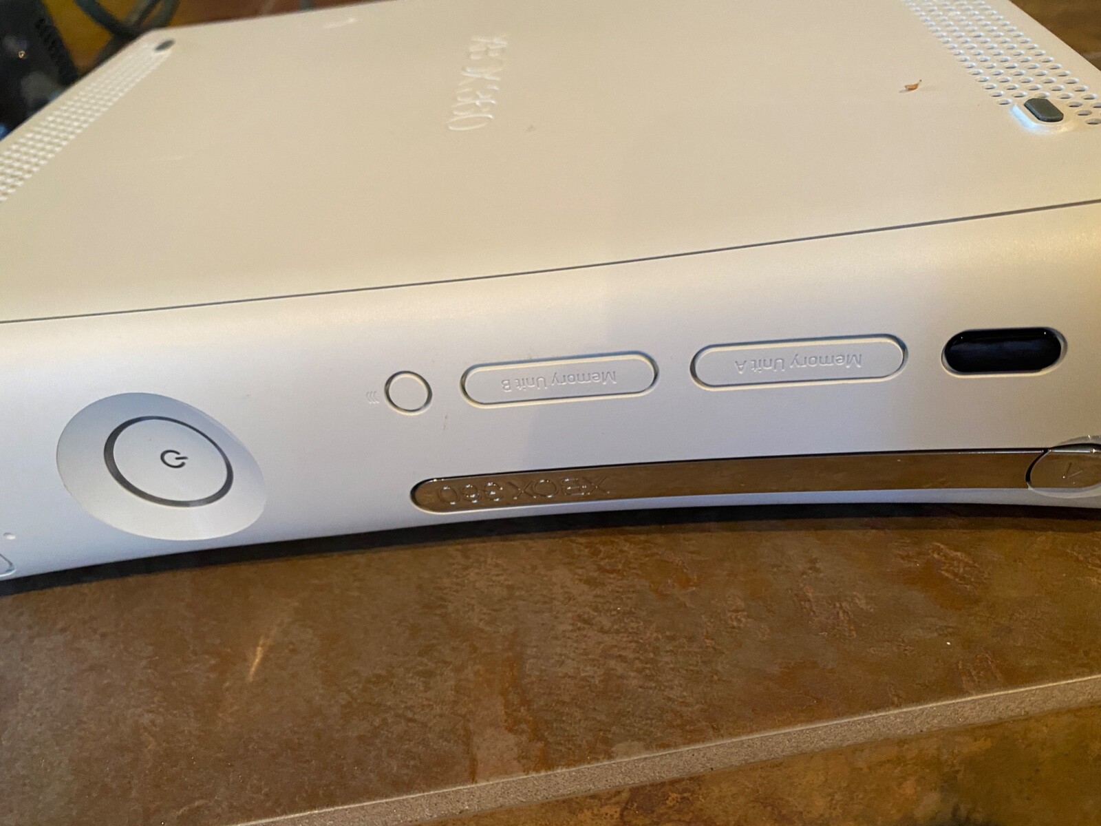 Xbox 360 Console Only Works well comes with A/V Cable and Power Cord