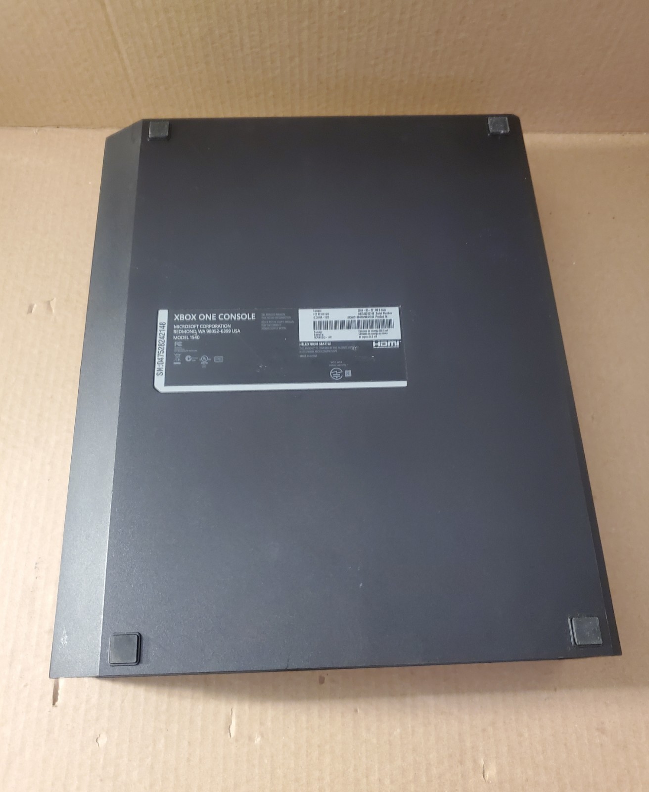 Microsoft Xbox One Day 500GB Black Console