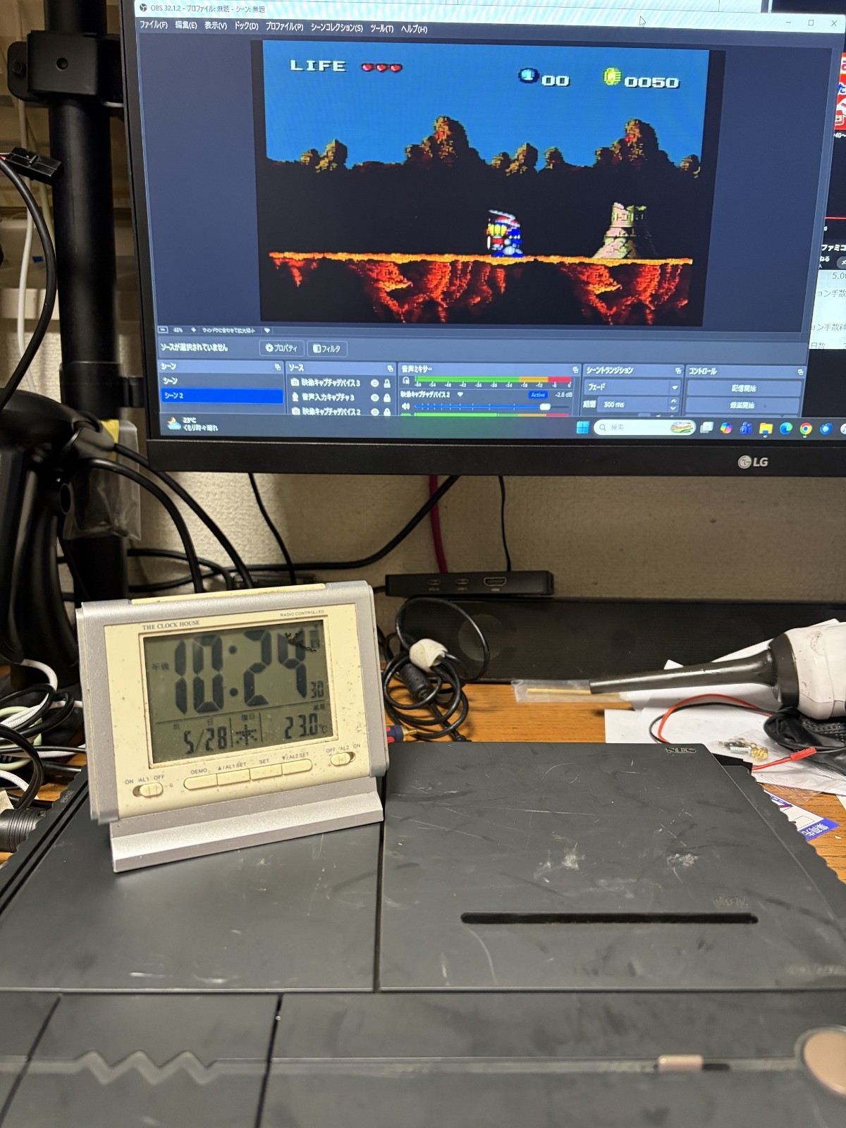 For parts NEC PC engine PI-TG8 DUO console only no sound