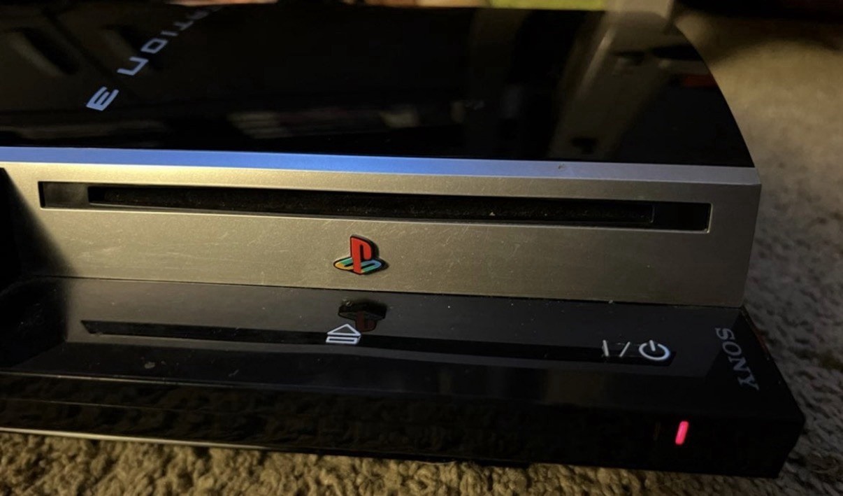 Sony Play Station PS3 CONSOLE (For Parts ONLY) With Cords Shown! Model # CECHH01